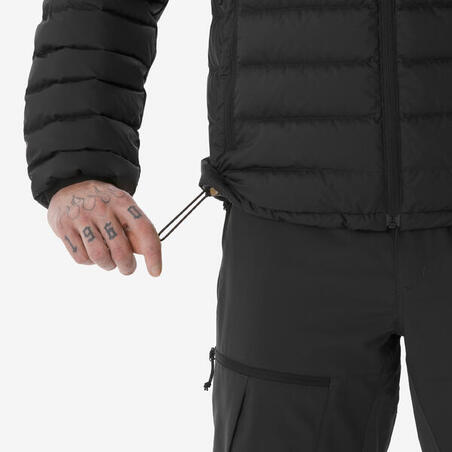 Пуховик чоловічий MT500 для гірського трекінгу -10°C чорний