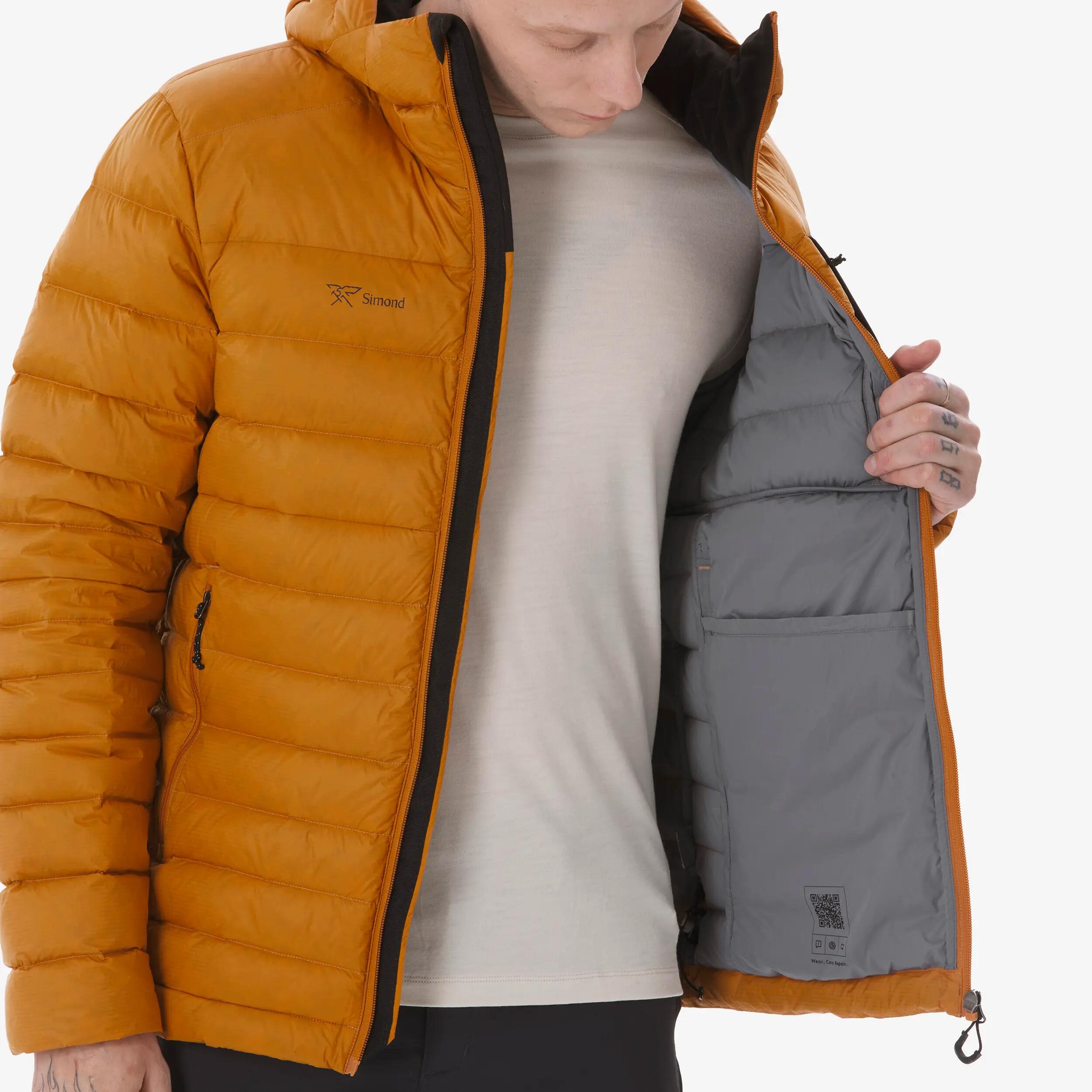 Men’s Hooded Down Winter Jacket, MT 500 7/12