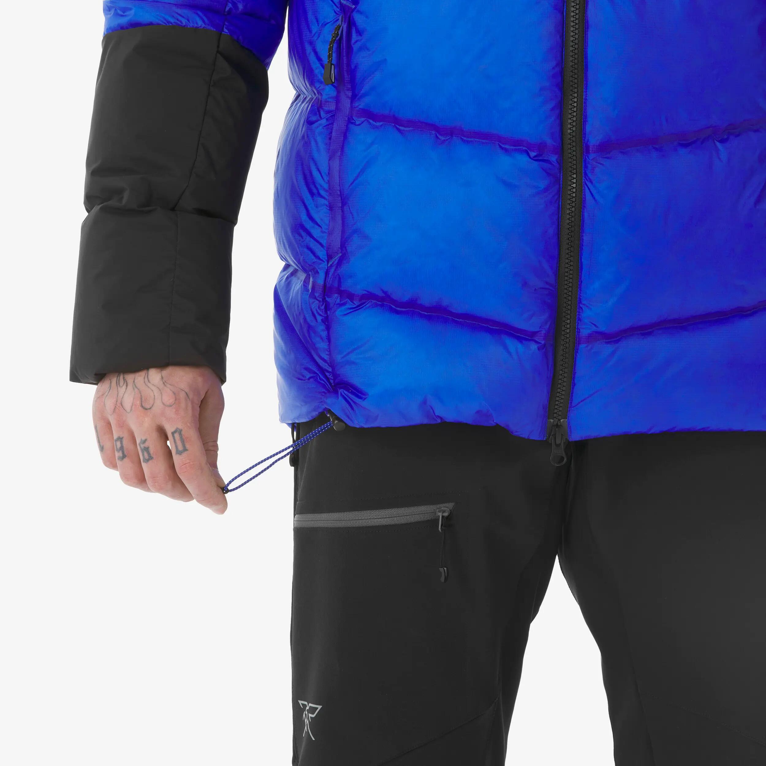 Manteau d’alpinisme en duvet grand froid homme, Makalu 8/13