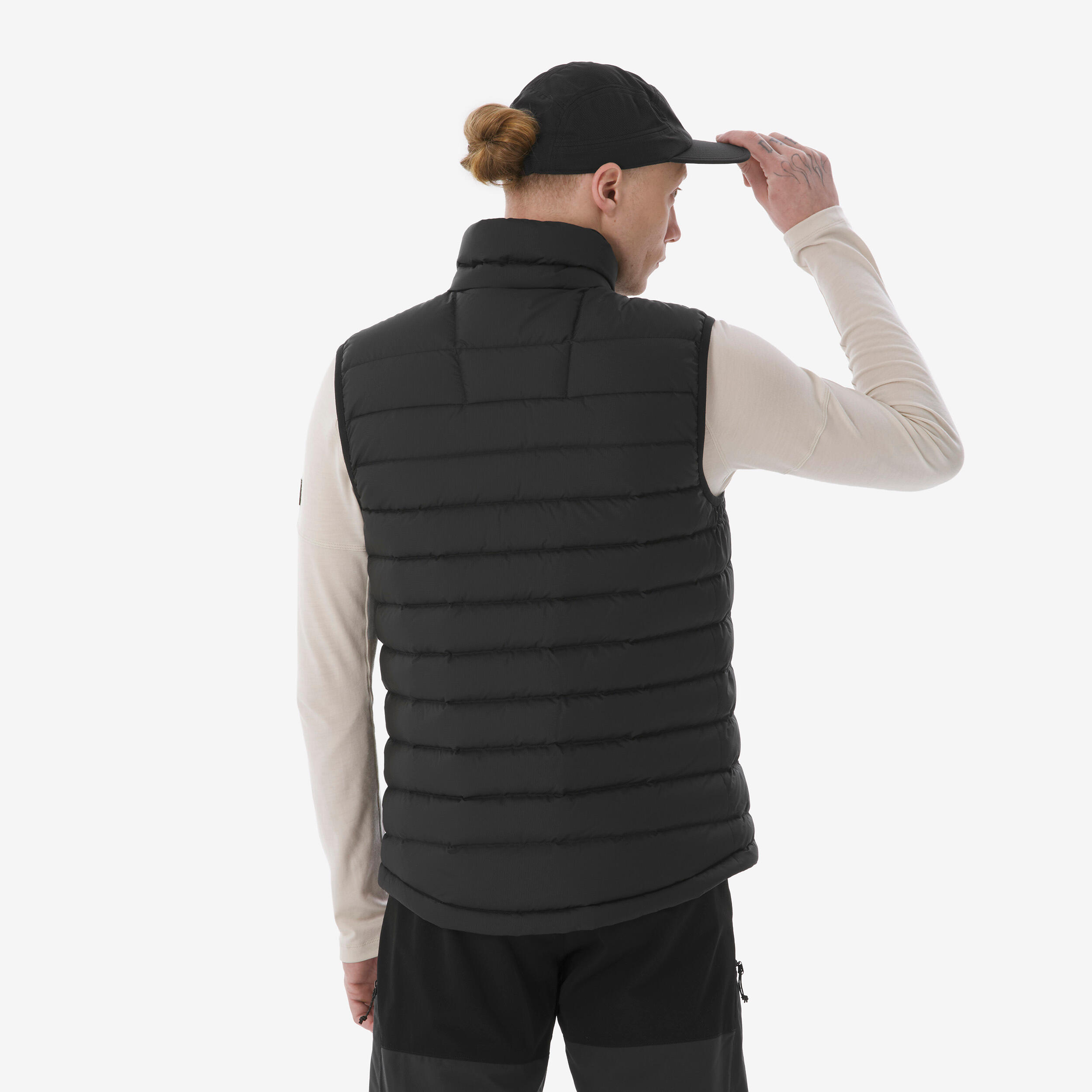 Doudoune sans manches en duvet de trek montagne - MT500 - Homme 5/9