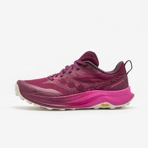 Zapatillas de running mujer, Saucony Peregrine 16 burdeos y blanco