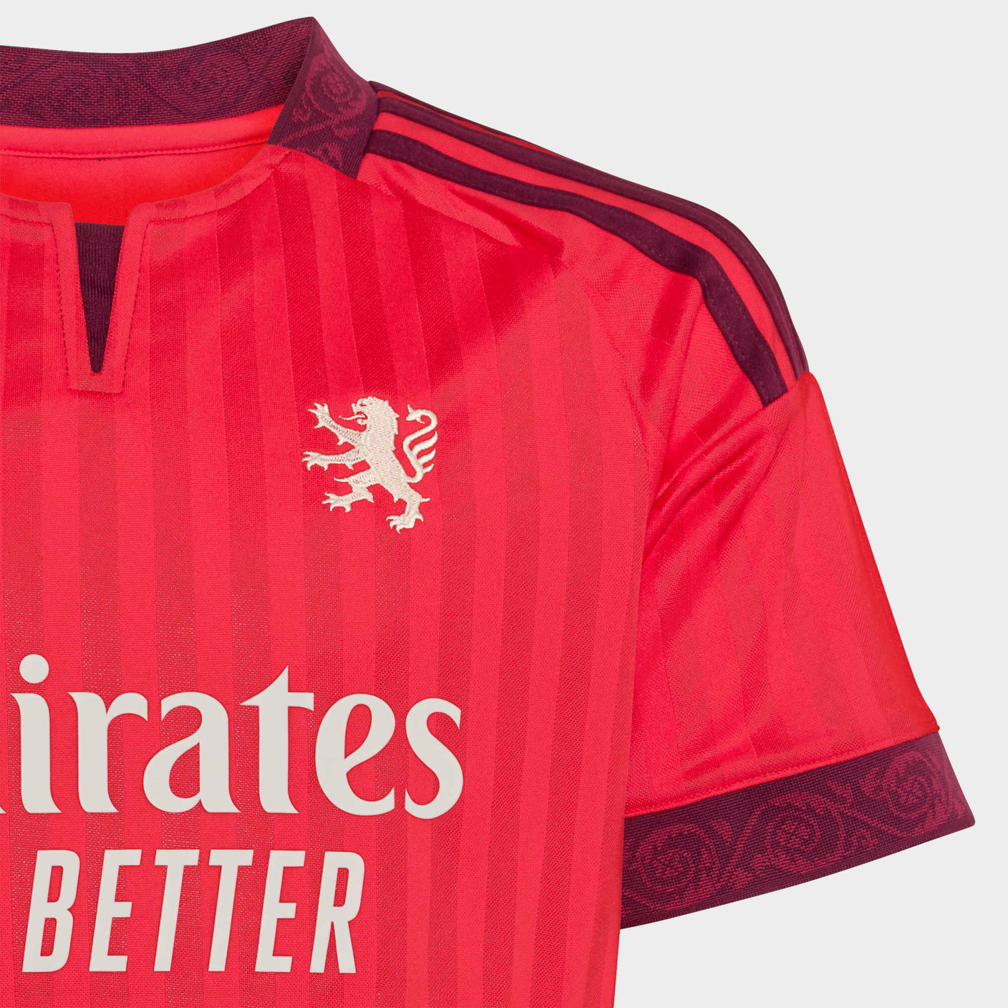 MAILLOT DE FOOTBALL OL EXTERIEUR ENFANT 26/27  ADIDAS CLIMACOOL 3/5