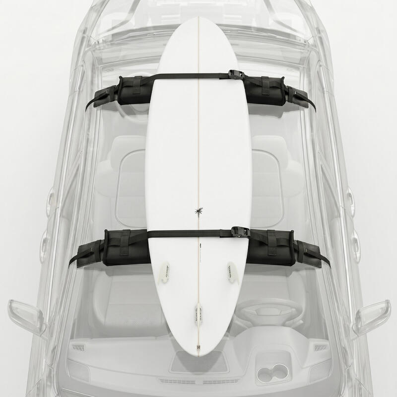 Bare de plafon autovehicul pentru placa de surf Madness Negru
