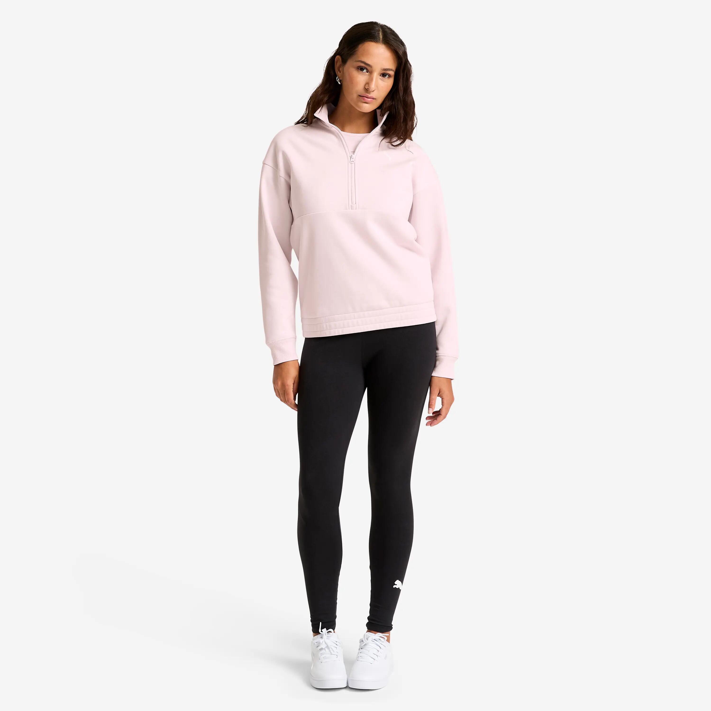 Sweatshirt voor dames roze 2/7