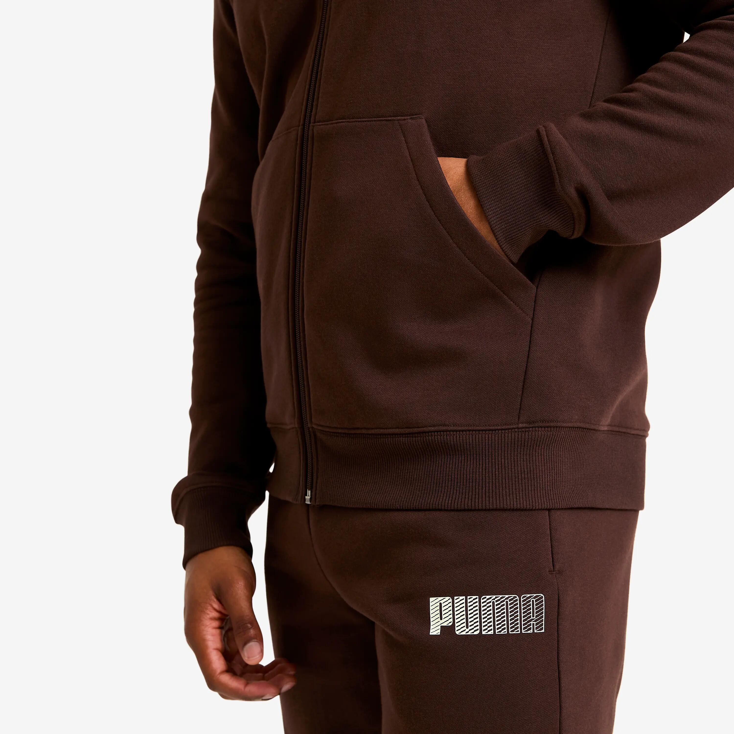 Pánská bavlněná mikina s kapucí na zip 4/6