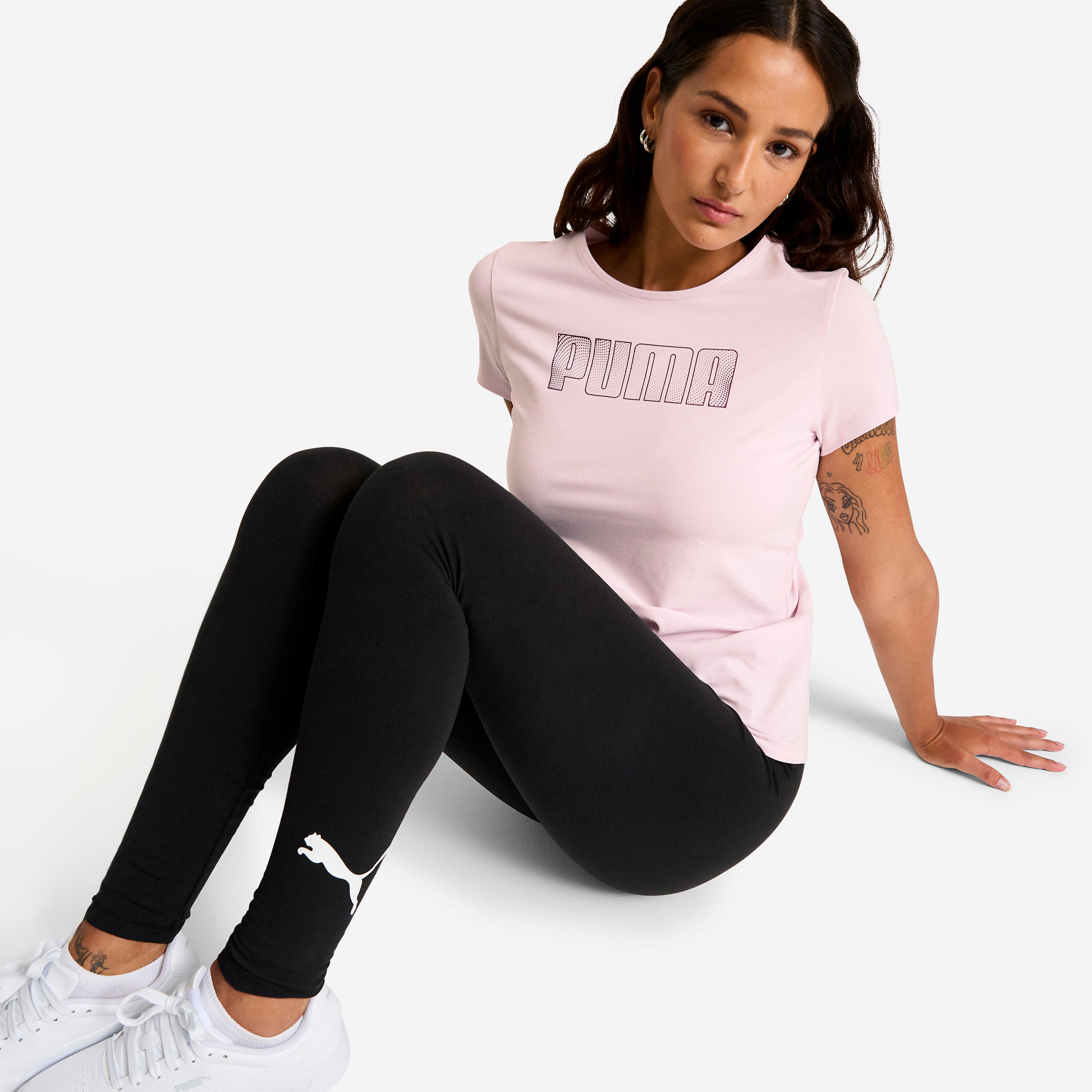 T-shirt voor dames roze 6/6