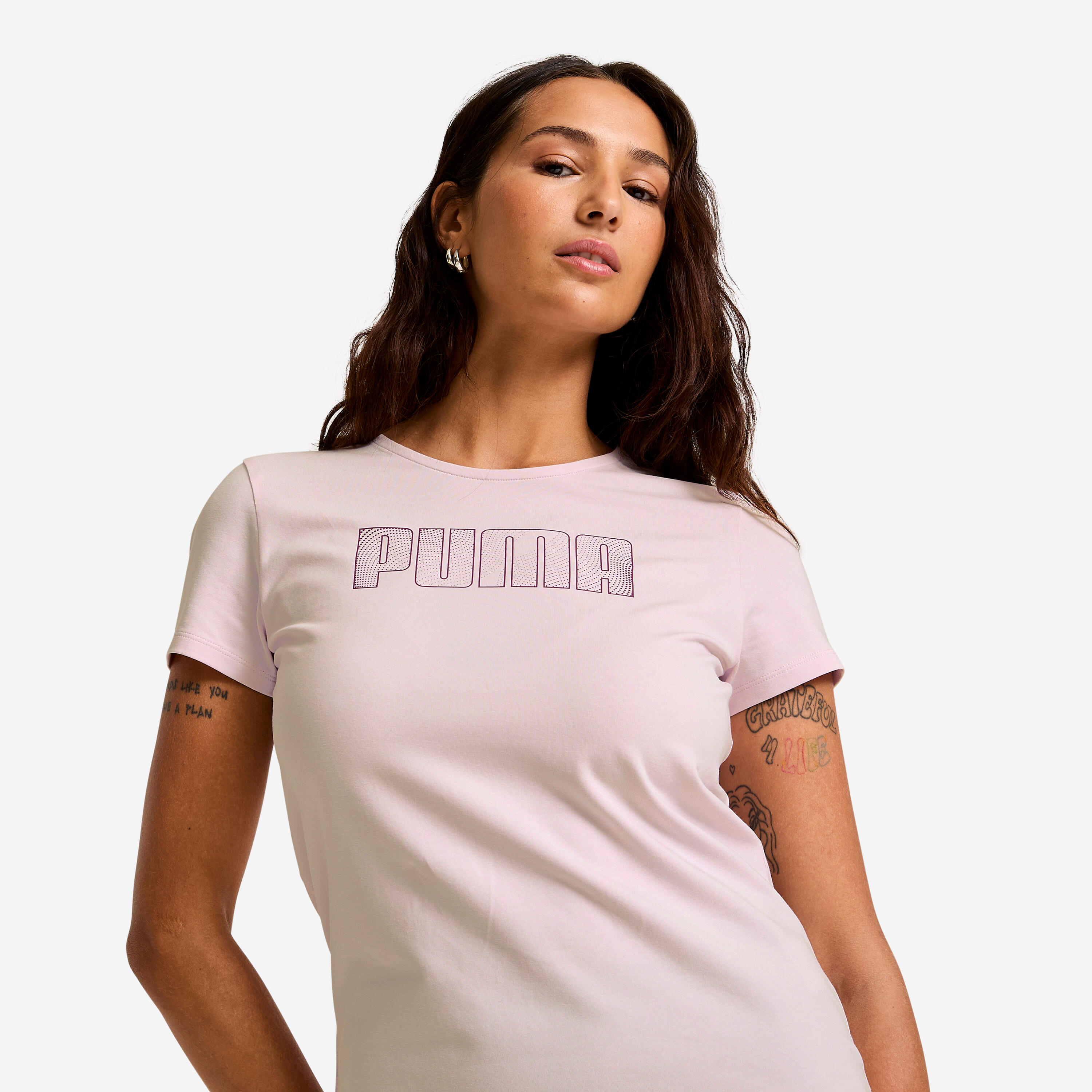 T-shirt voor dames roze 4/6