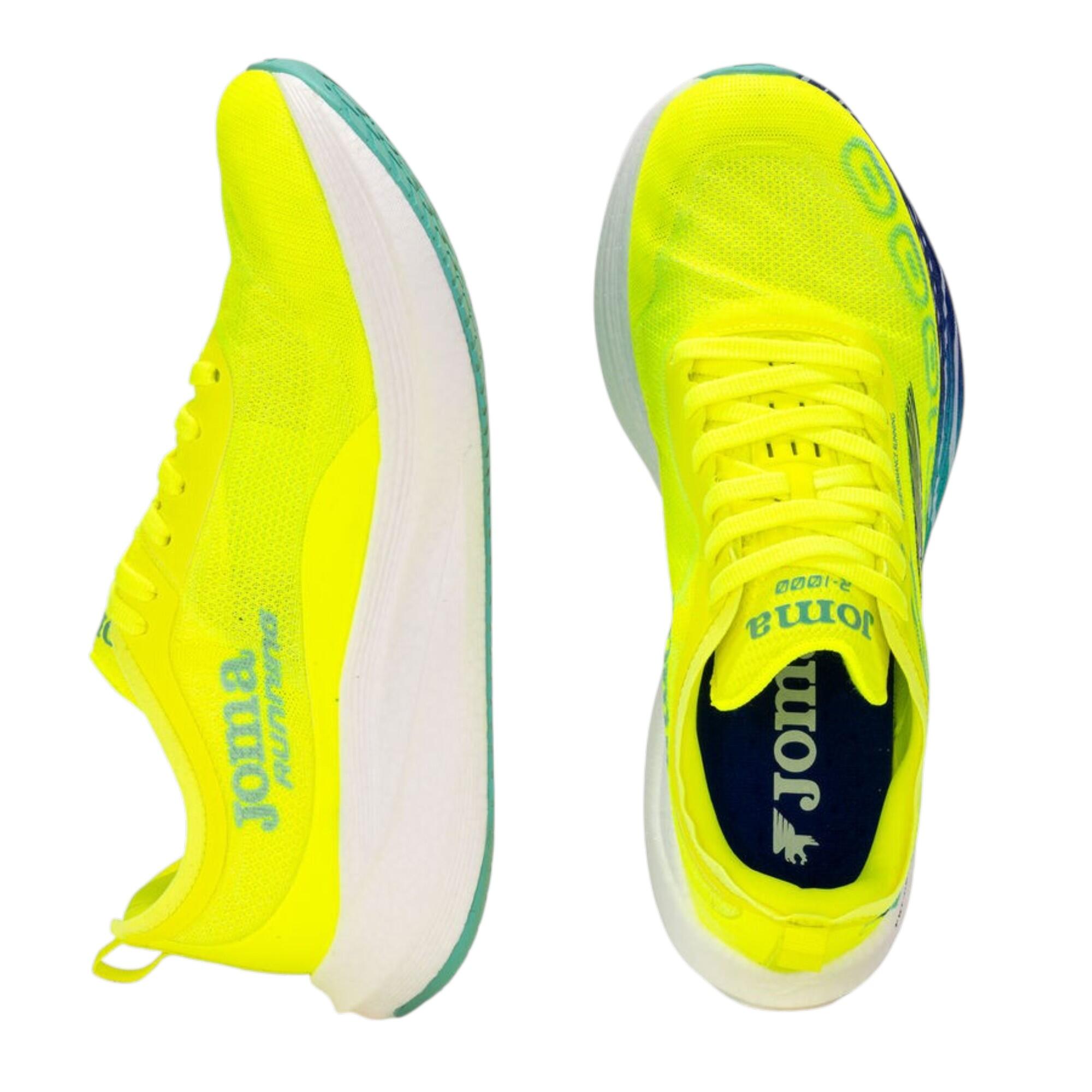 Zapatillas running asfalto Joma R.1000 Hombre - amarillo flúor 2/5
