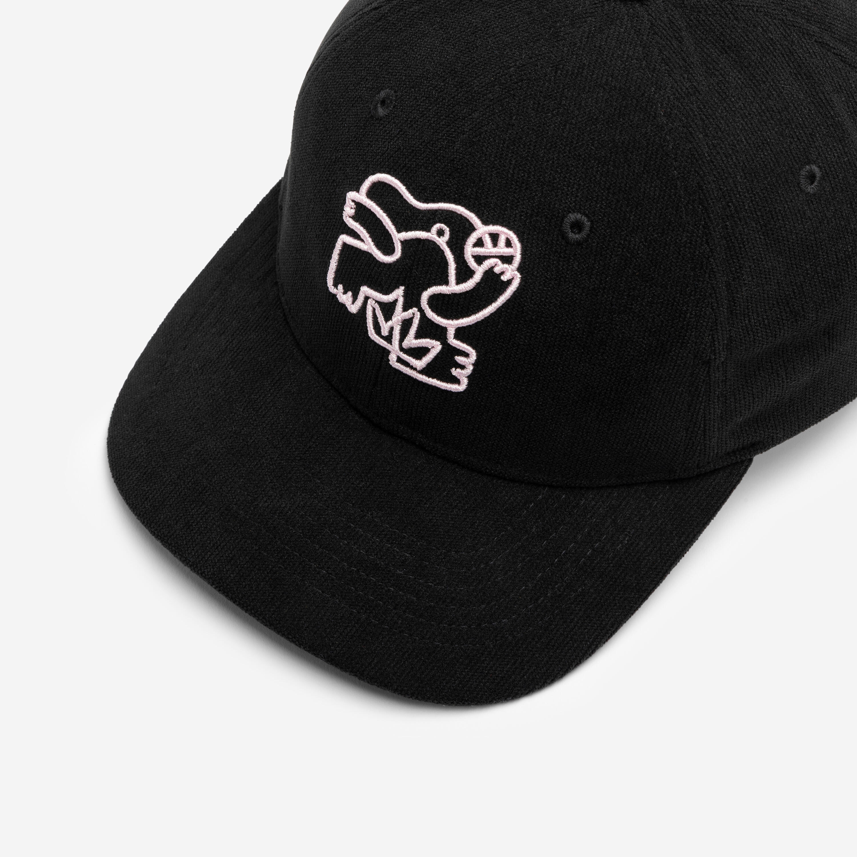 Gorra Beisbol Elementals Negre Vellut 8/8