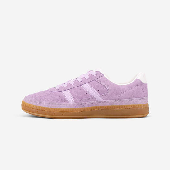 Baskets femme en daim PLAYER 80 violet parme