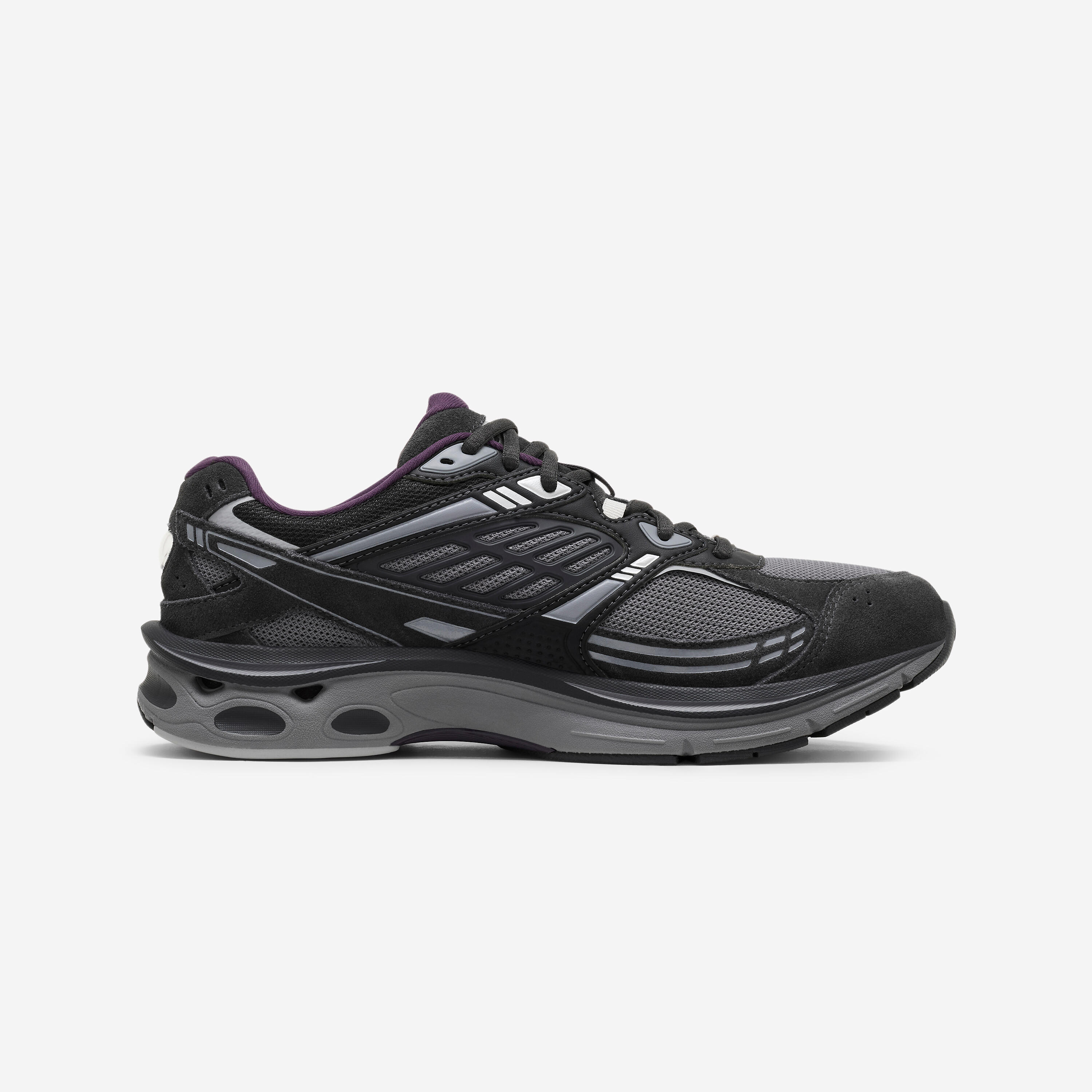 Baskets en daim homme RR2K, noir, violet 8/8