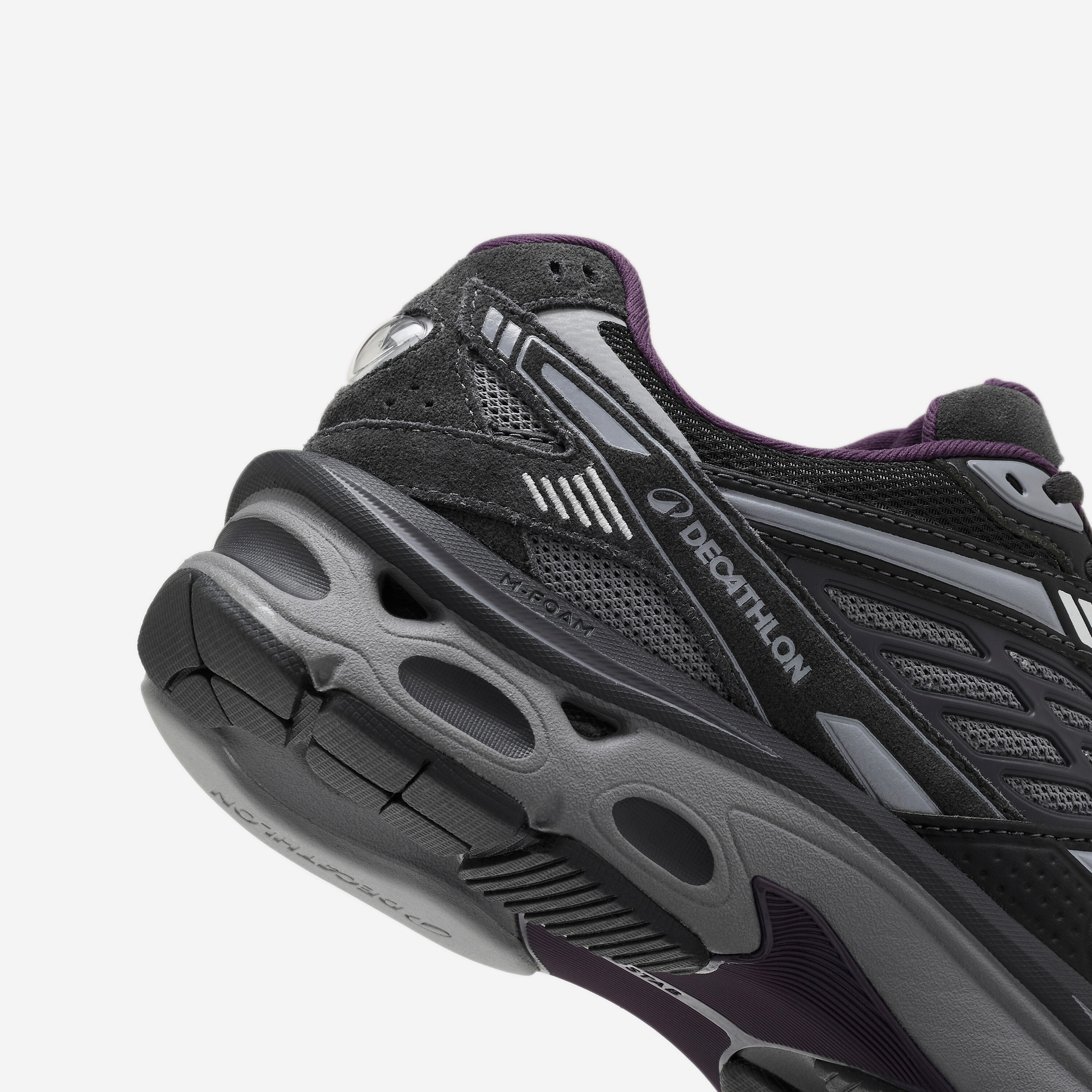 Baskets en daim homme RR2K, noir, violet 3/8