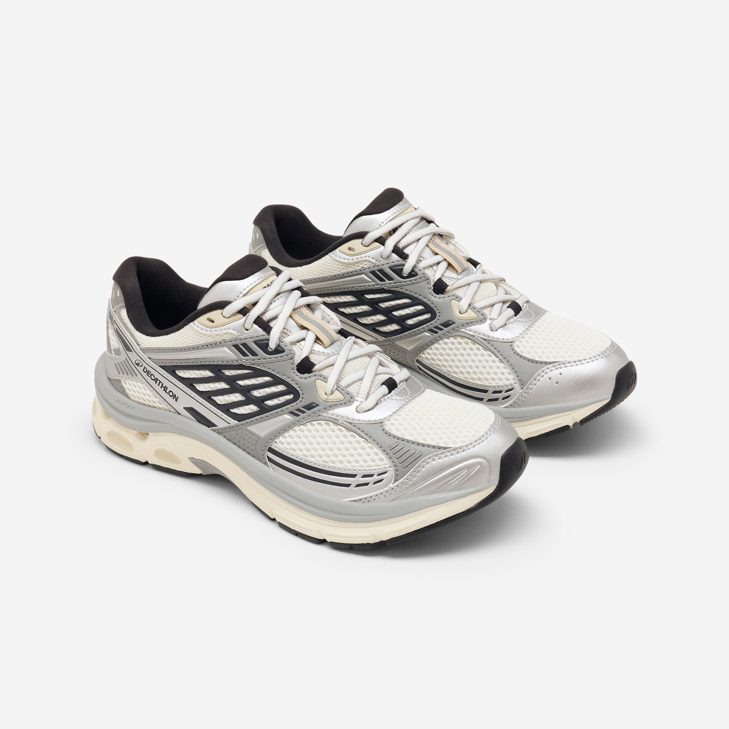 Baskets Femme, RR2K blanc cassé, gris, noir 2/6