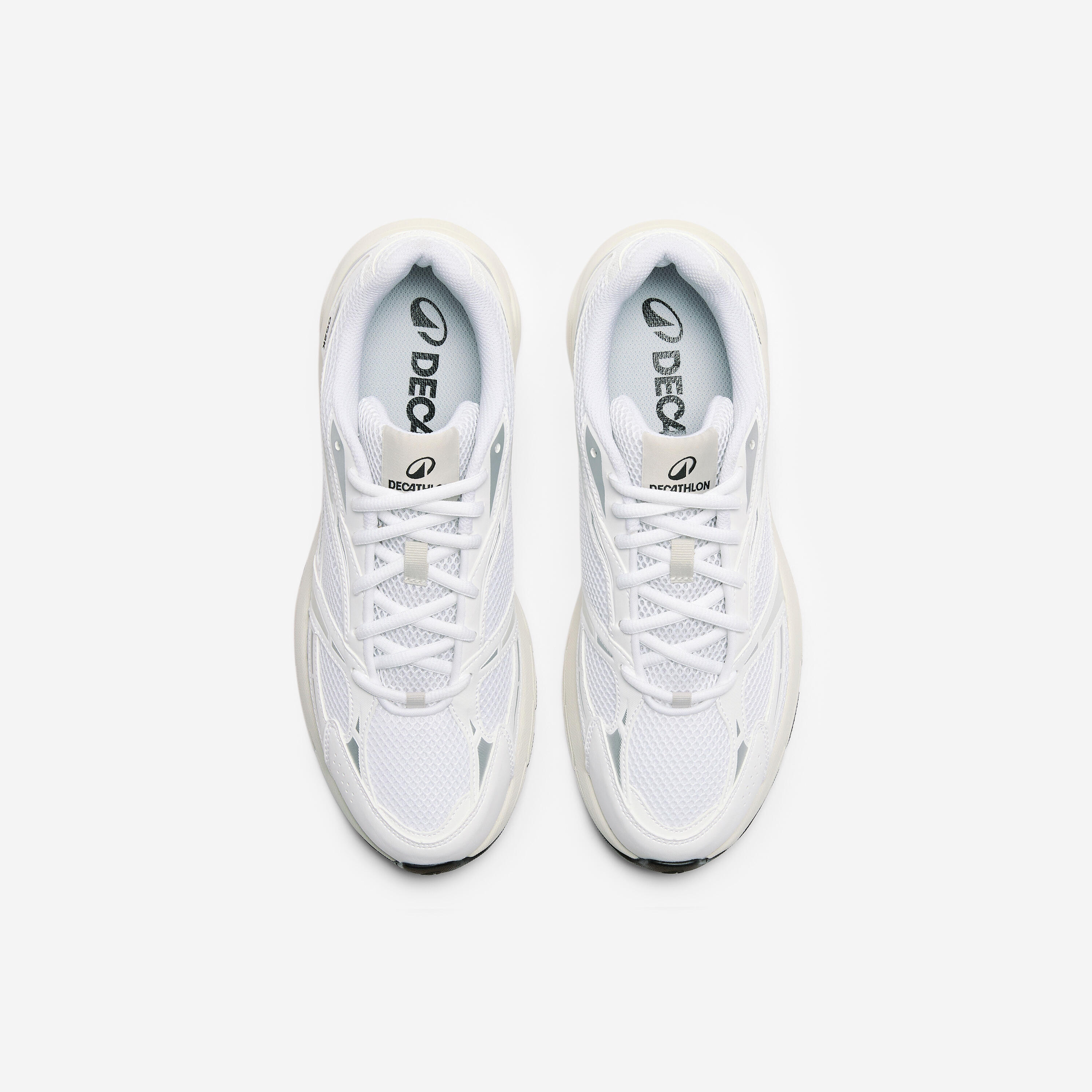 Fitnessschuhe Sneaker Damen/Herren - OG2K weiß/silber 4/6