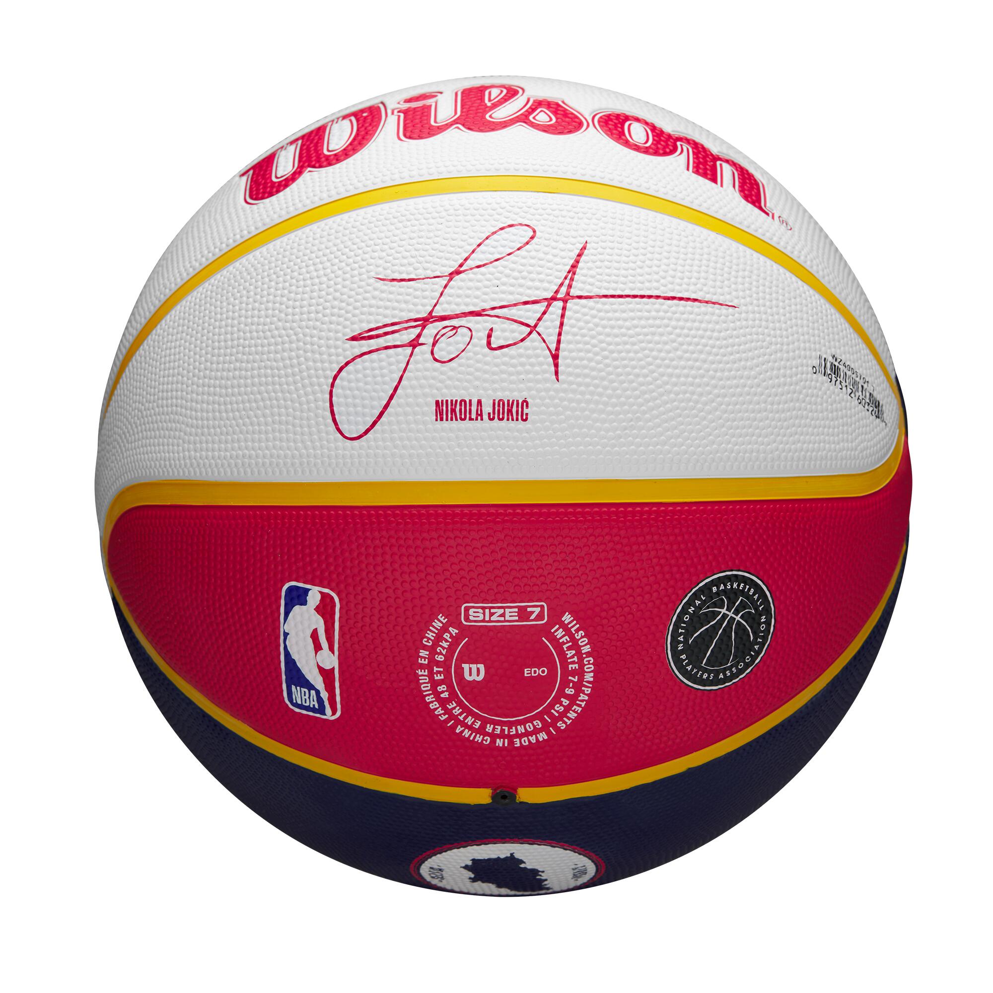 Pallone basket Wilson NBA JOKIC taglia 7 12/12