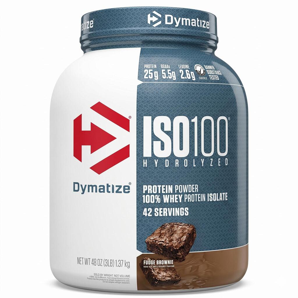 ISO 100 3LB 1.37 KG FUDGE BROWNIE