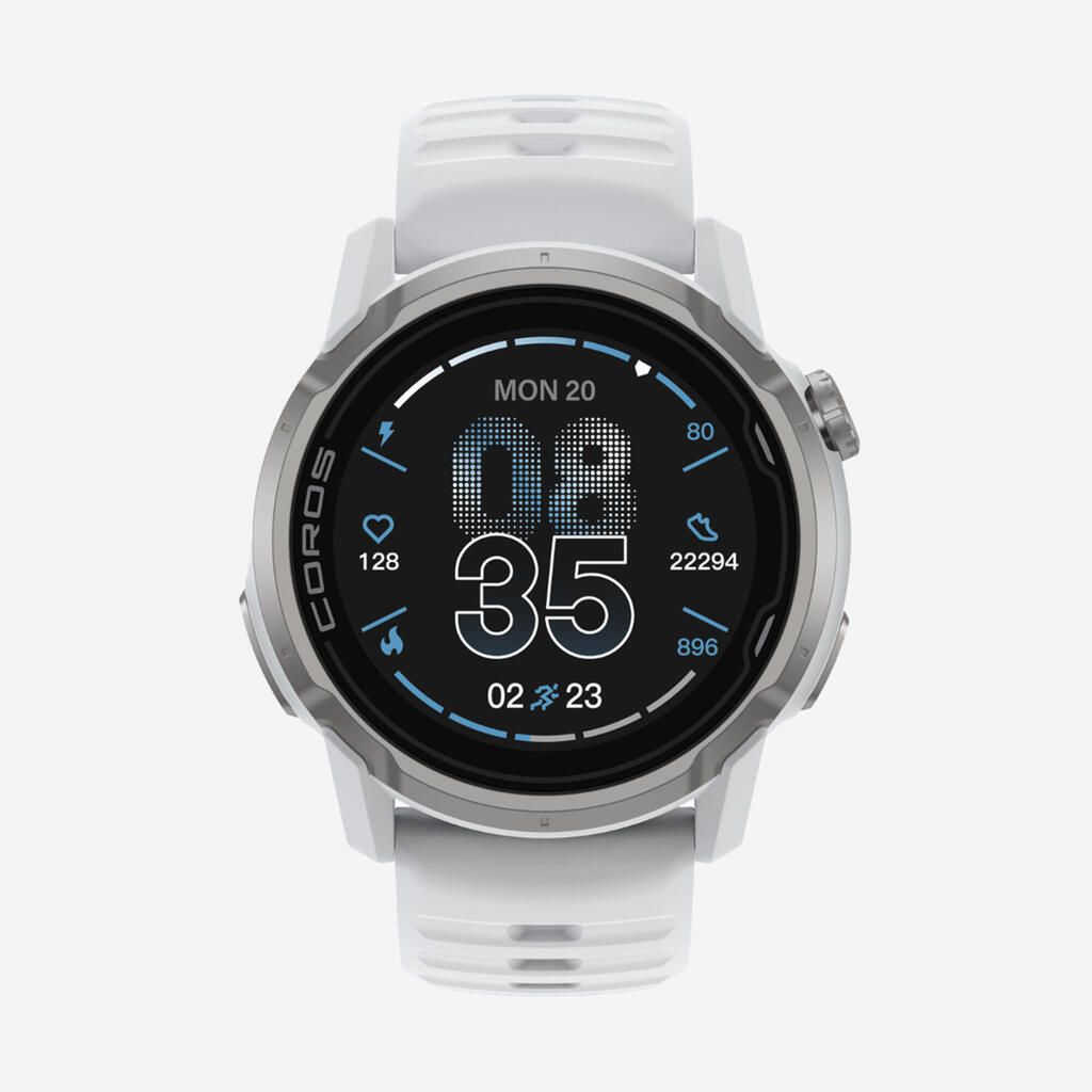 RELOJ COROS APEX 4 46 MM SMARTWATCH DEPORTIVO GPS BLANCO