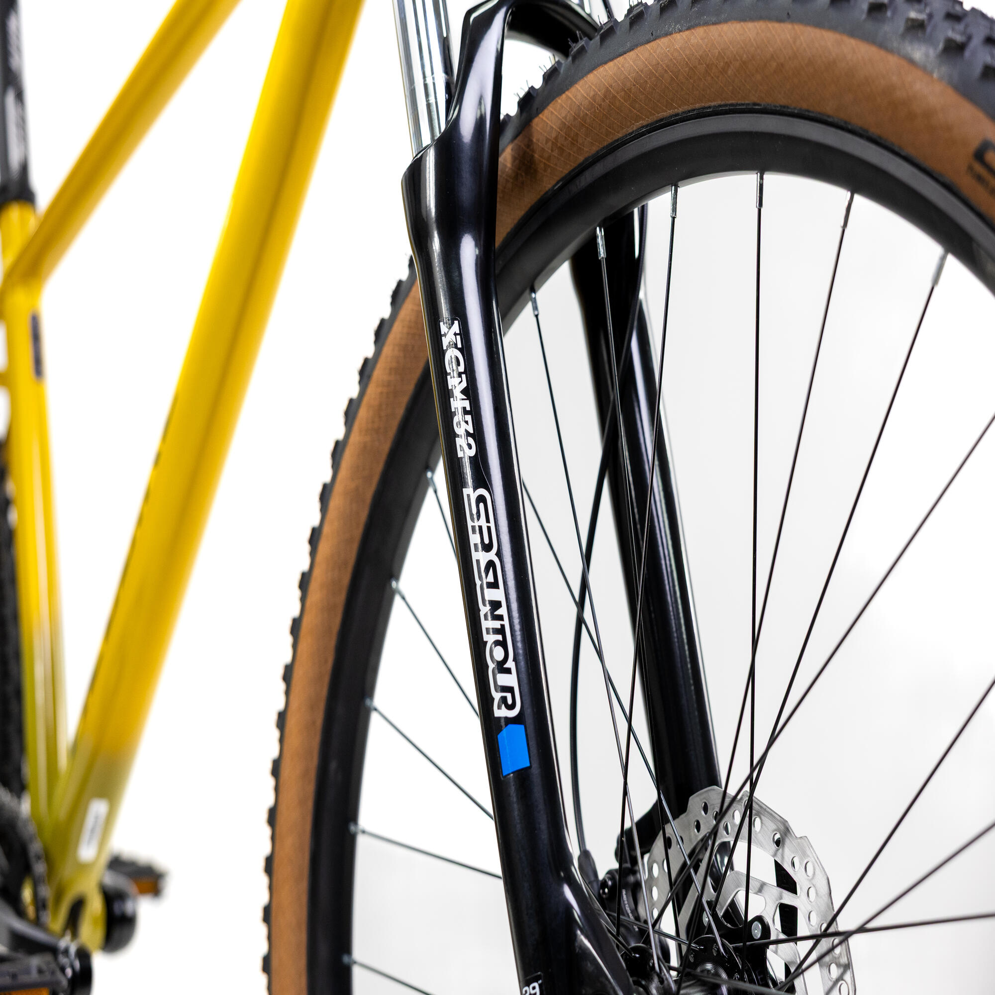 Bici MTB Alubike Sierra 29 Amarillo T-M 8V 3/5
