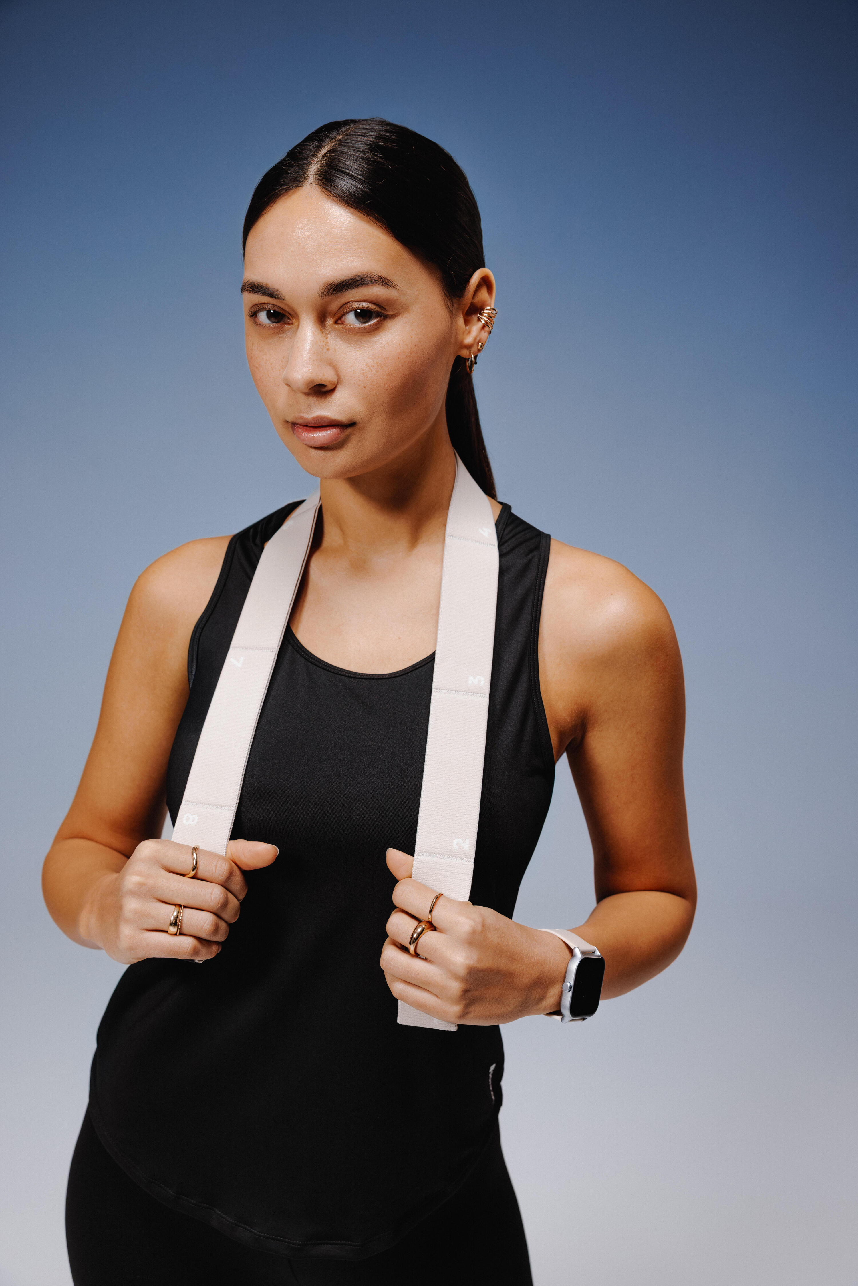 Camiseta Sin Mangas Basic Mujer Negro 9/10