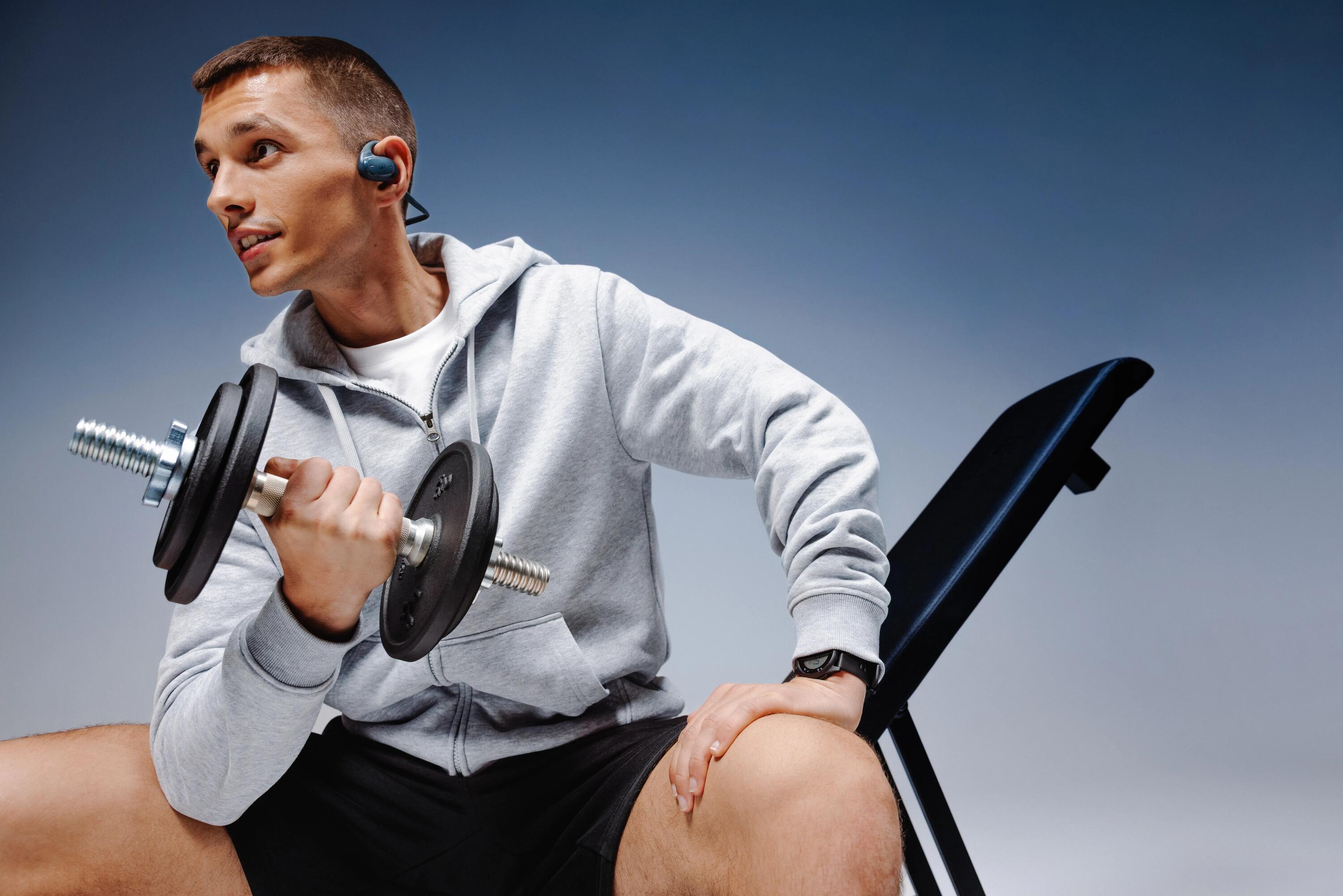 Șort fitness cu buzunare Essentials negru Bărbați 8/9