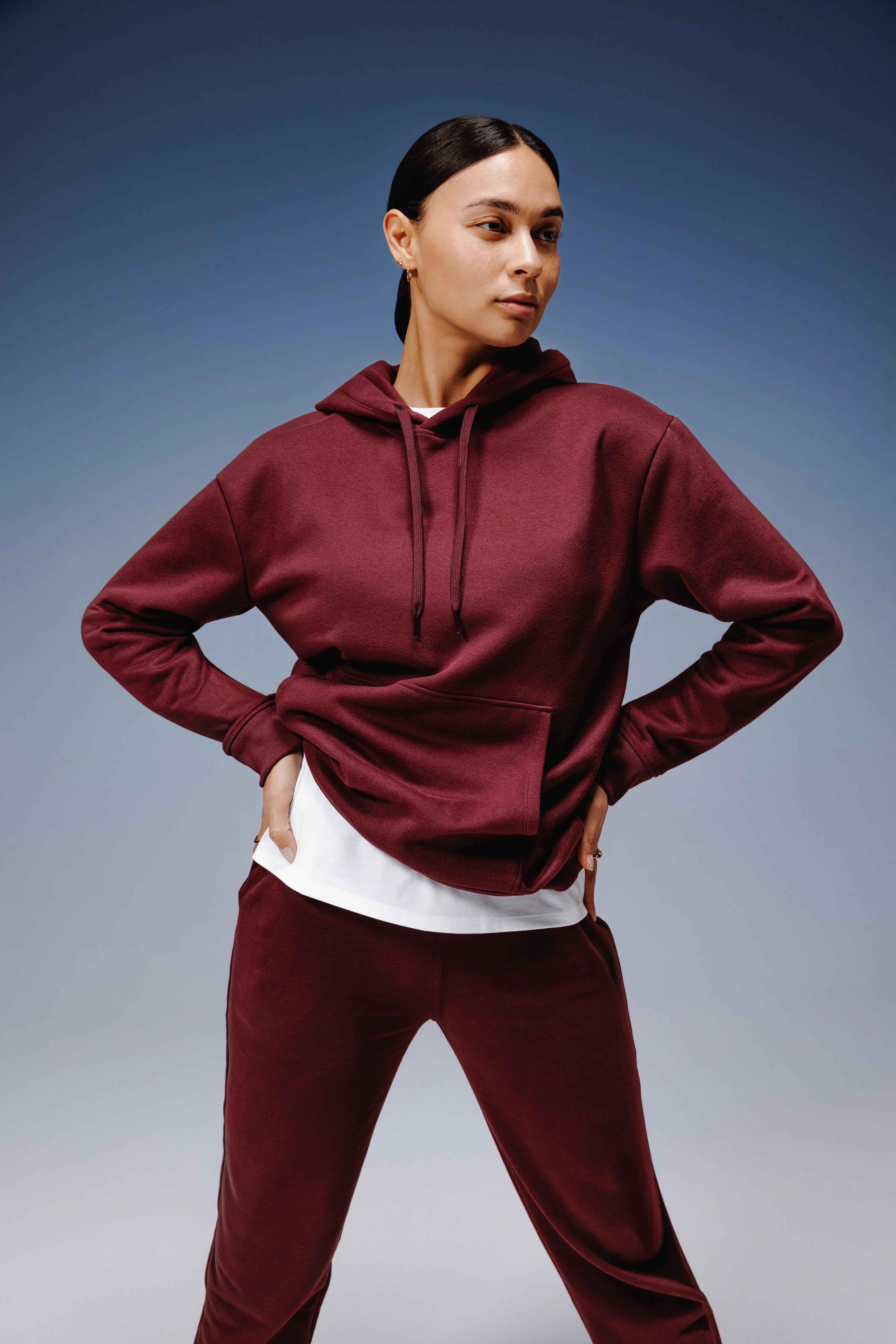 Bluza z kapturem damska Essential 7/10