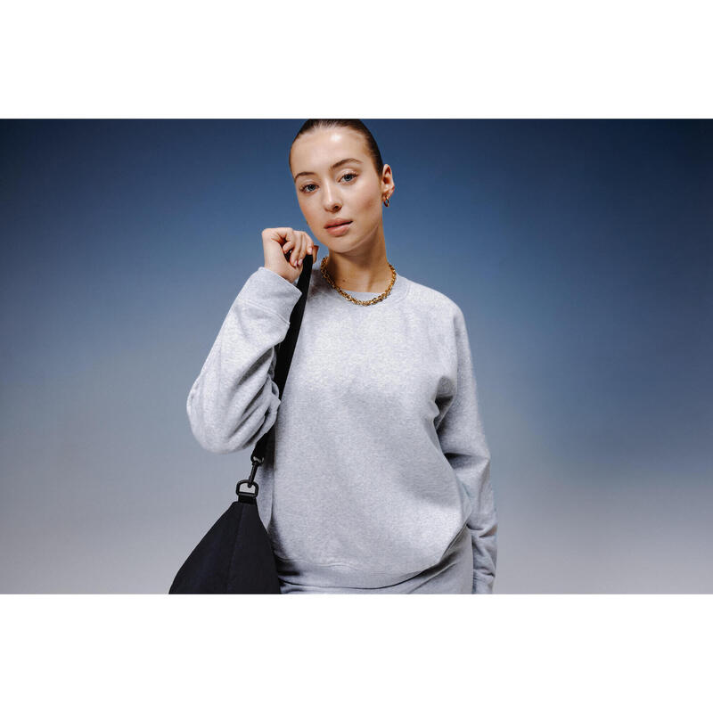Kadın Polar Sweatshirt - Gri