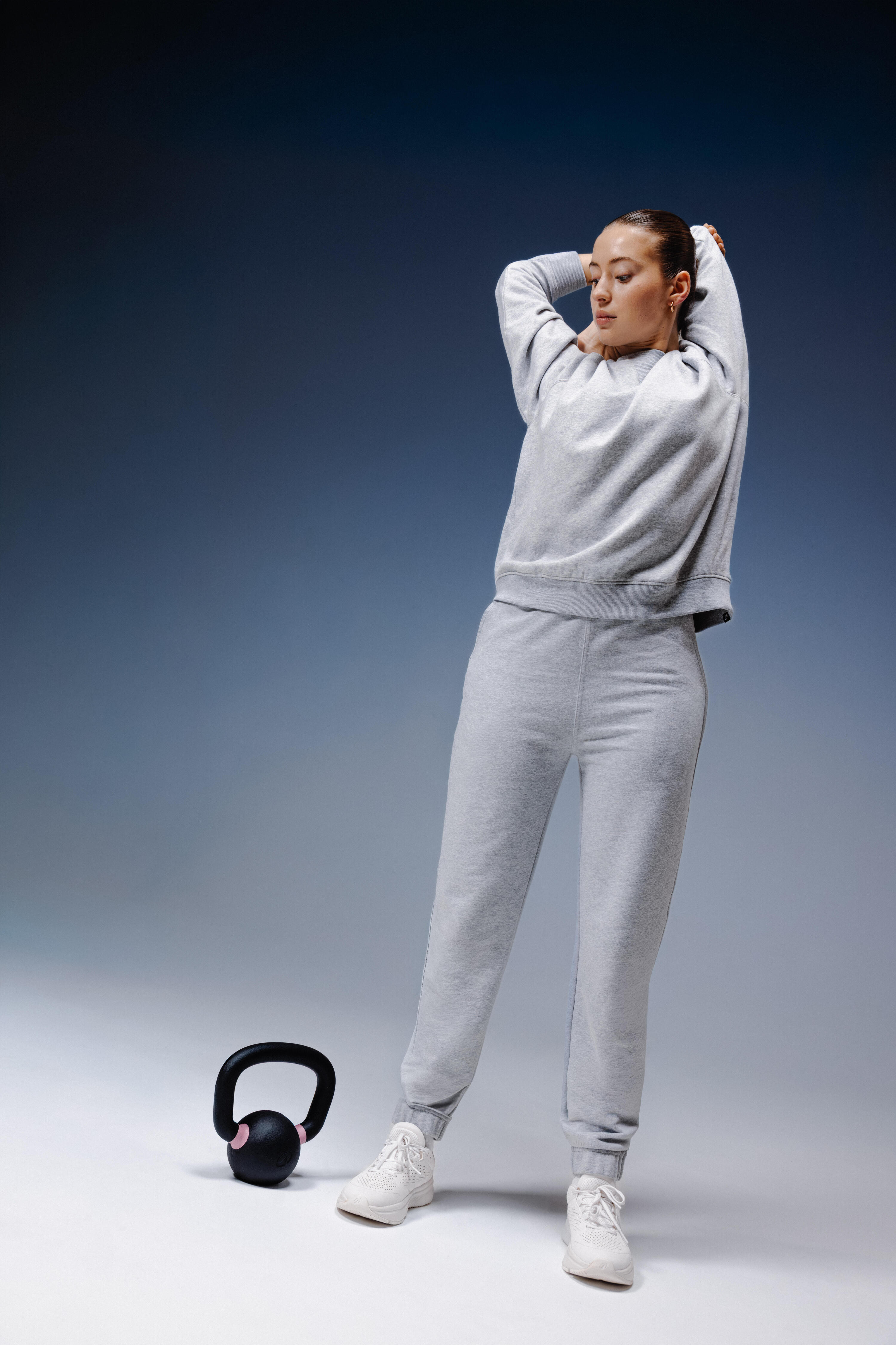 Pantalon de jogging en coton femme 8/8