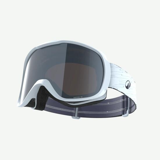 Maschera sci adulto e bambino 500 S3 rosa chiaro