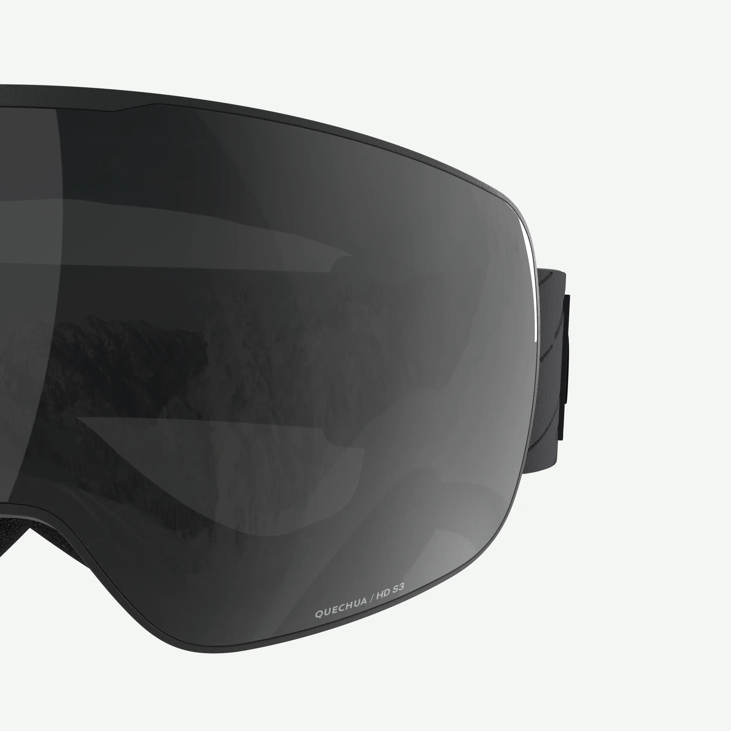 Máscara de ski bom tempo S3 adulto/criança, G900 S HD preto 4/4