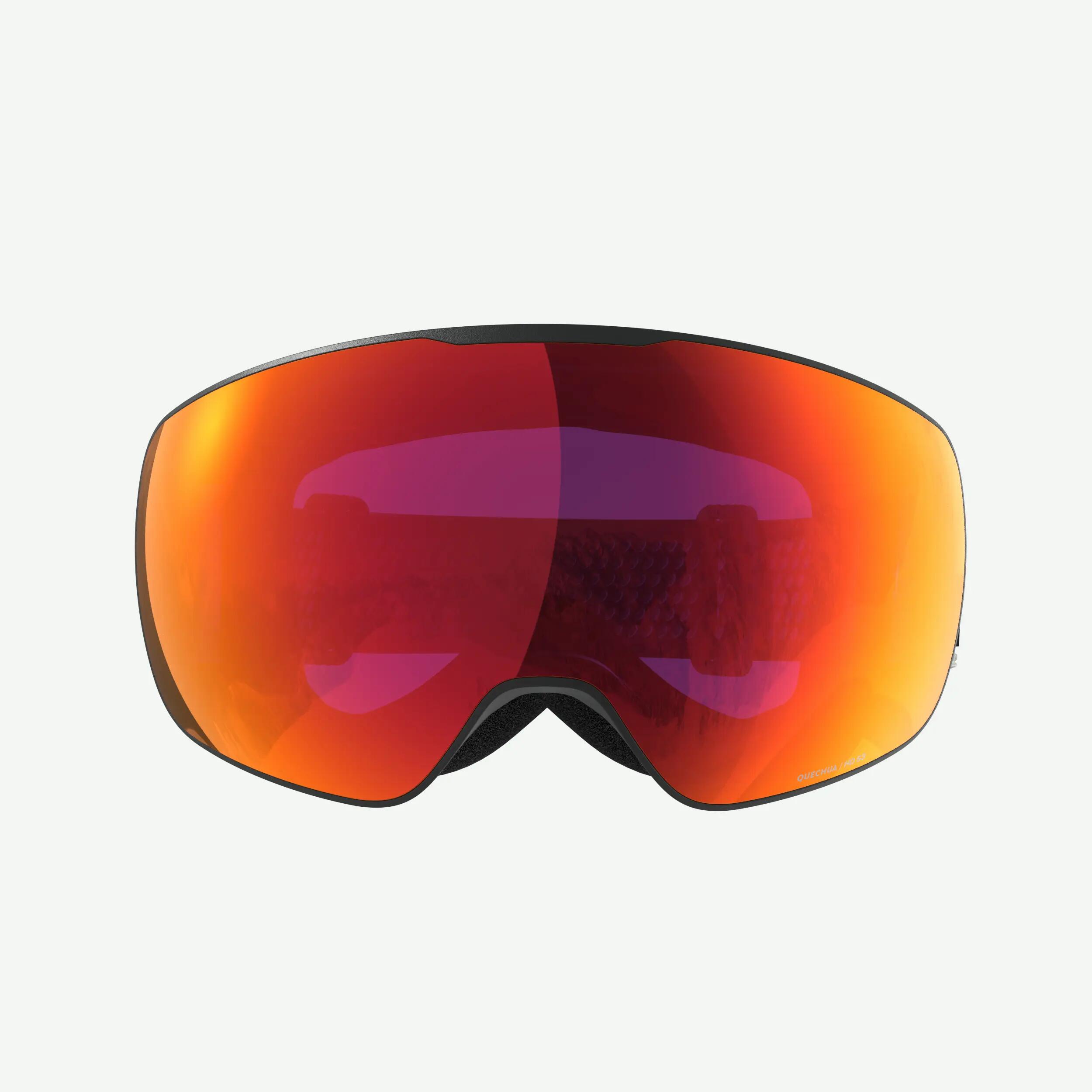 Máscara de ski bom tempo S3 adulto/criança, G900 S HD branco 3/4