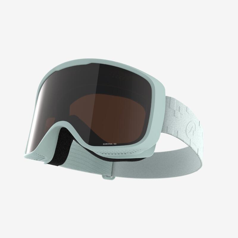 Ochelari schi/snowboard G 100 S3 Vreme Frumoasă Negru Copii/ Adulți