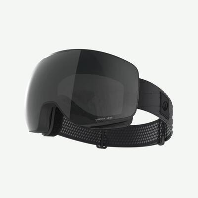 Maschera sci e snowboard adulto e bambino G 900 S HD kaki