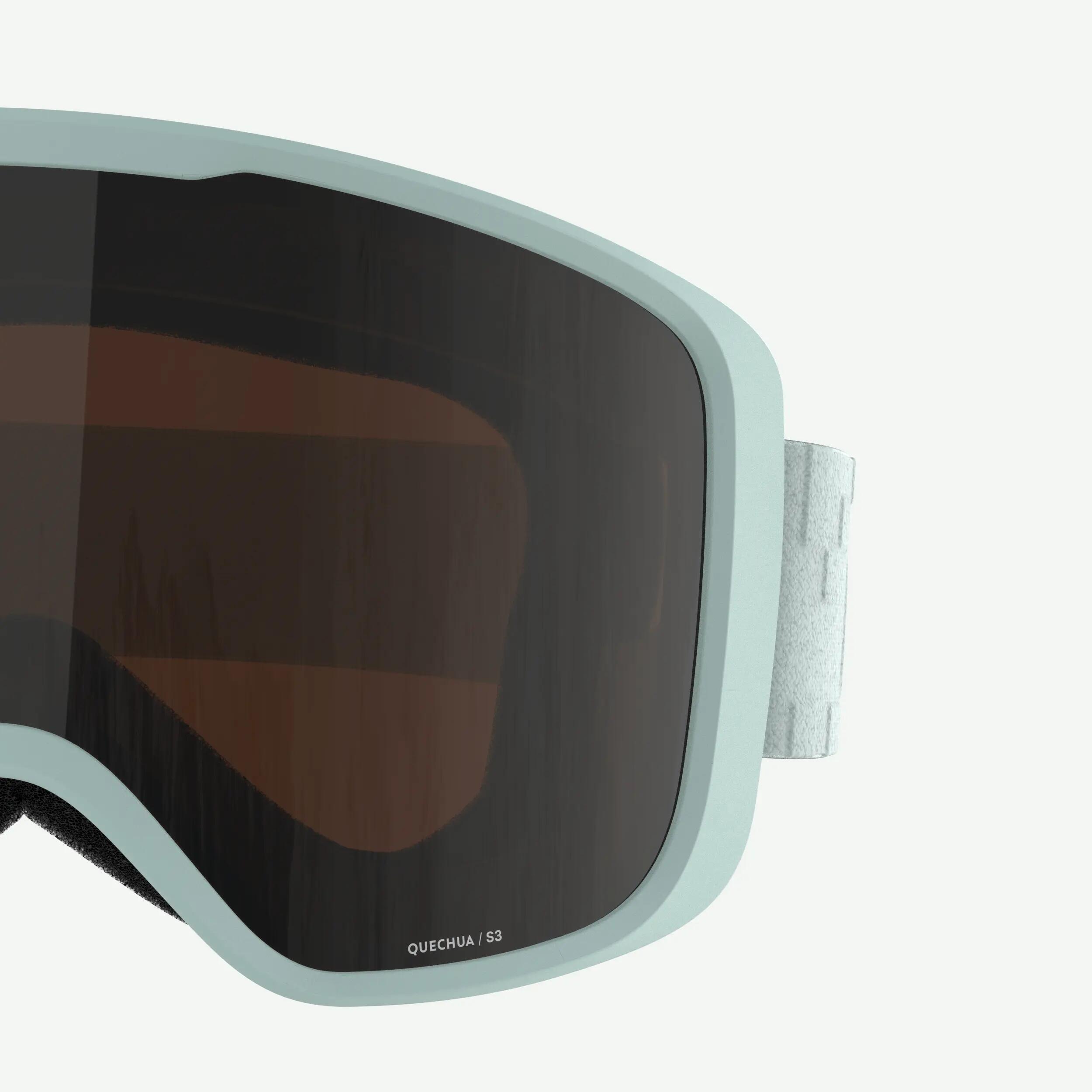 Gogle narciarskie i snowboardowe dla dzieci Wedze G100 S3 4/4