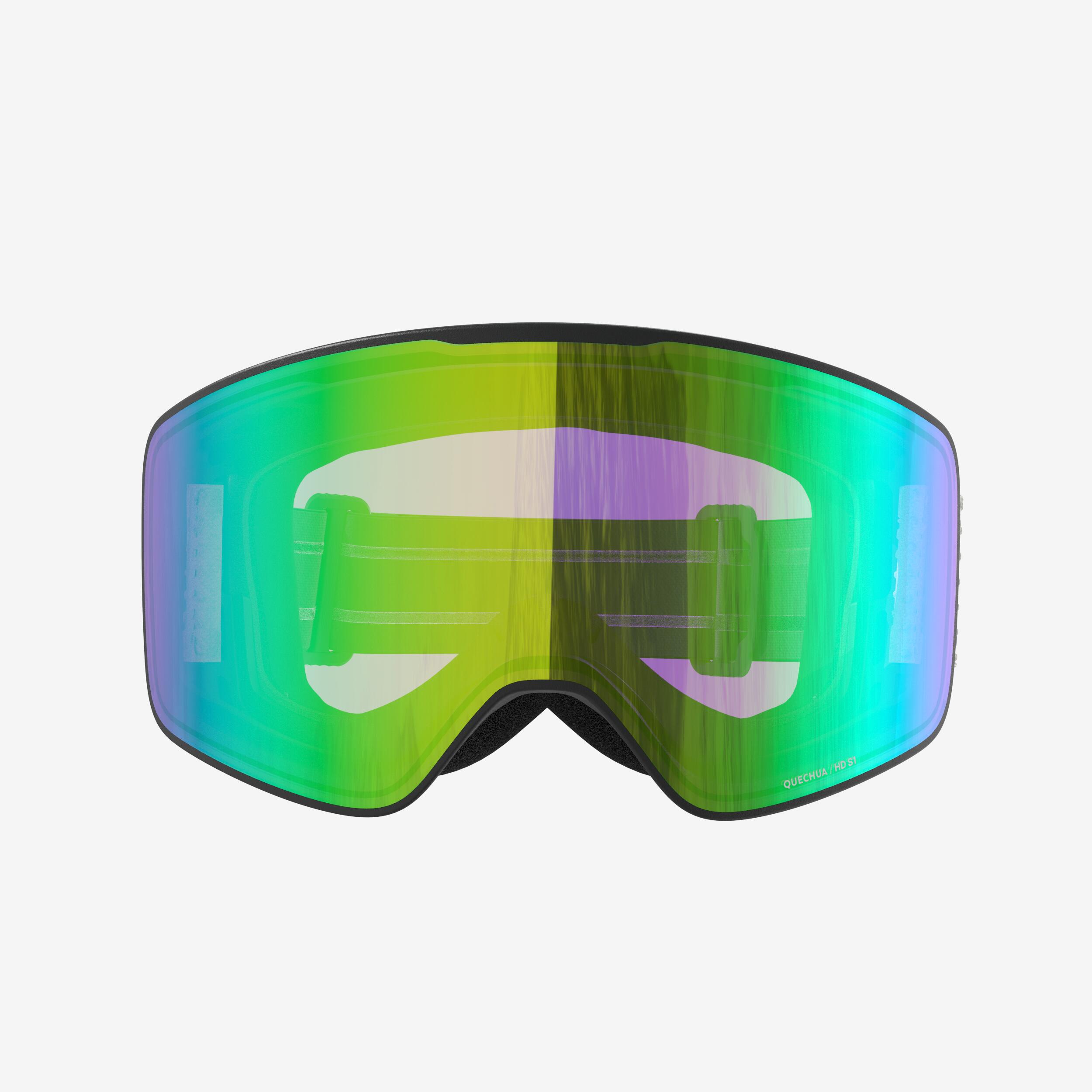 Maschera sci e snowboard adulto/bambino 900 S1  3/4