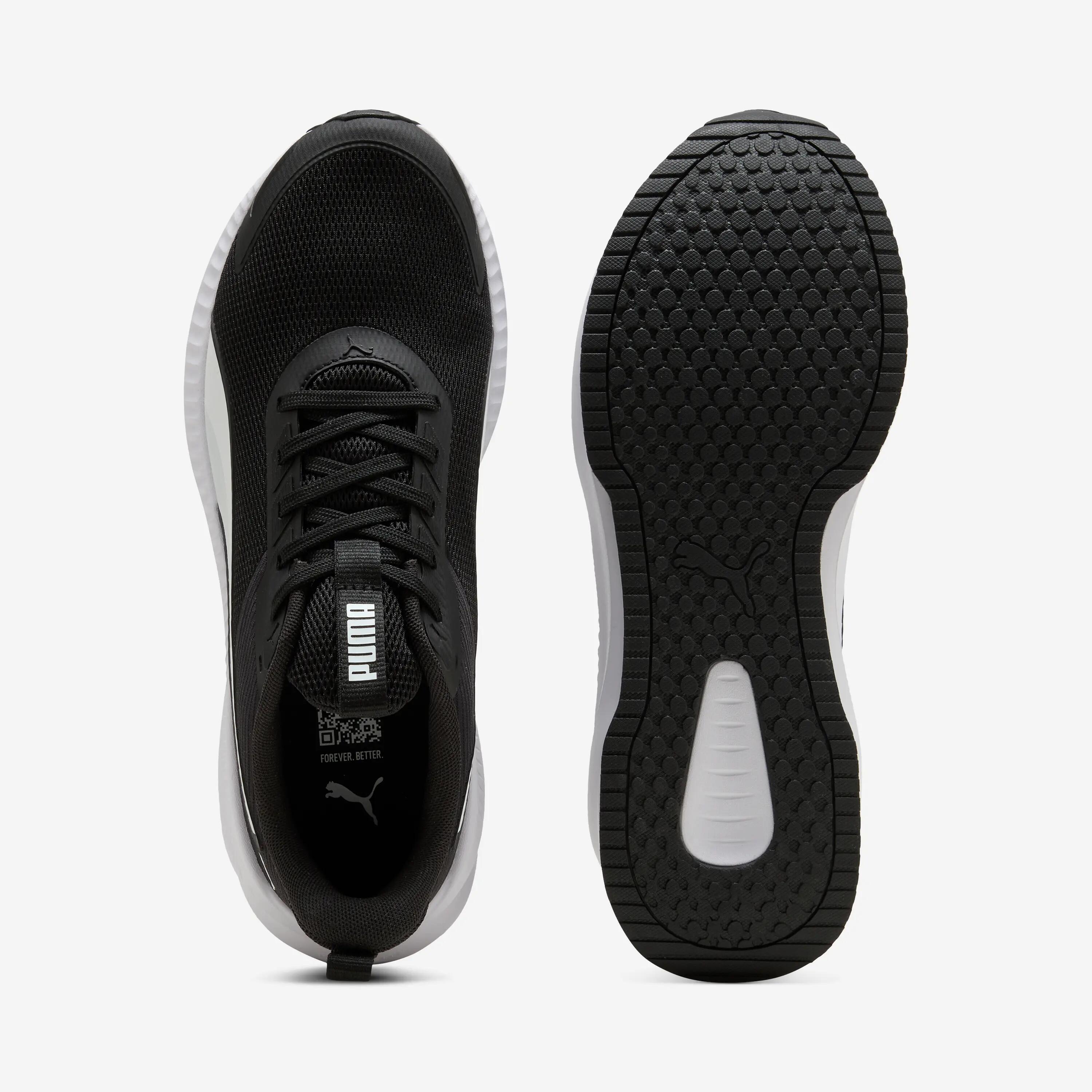 Ténis Puma Flyer Lite 4, mulher, preto/branco/rosa 9/14
