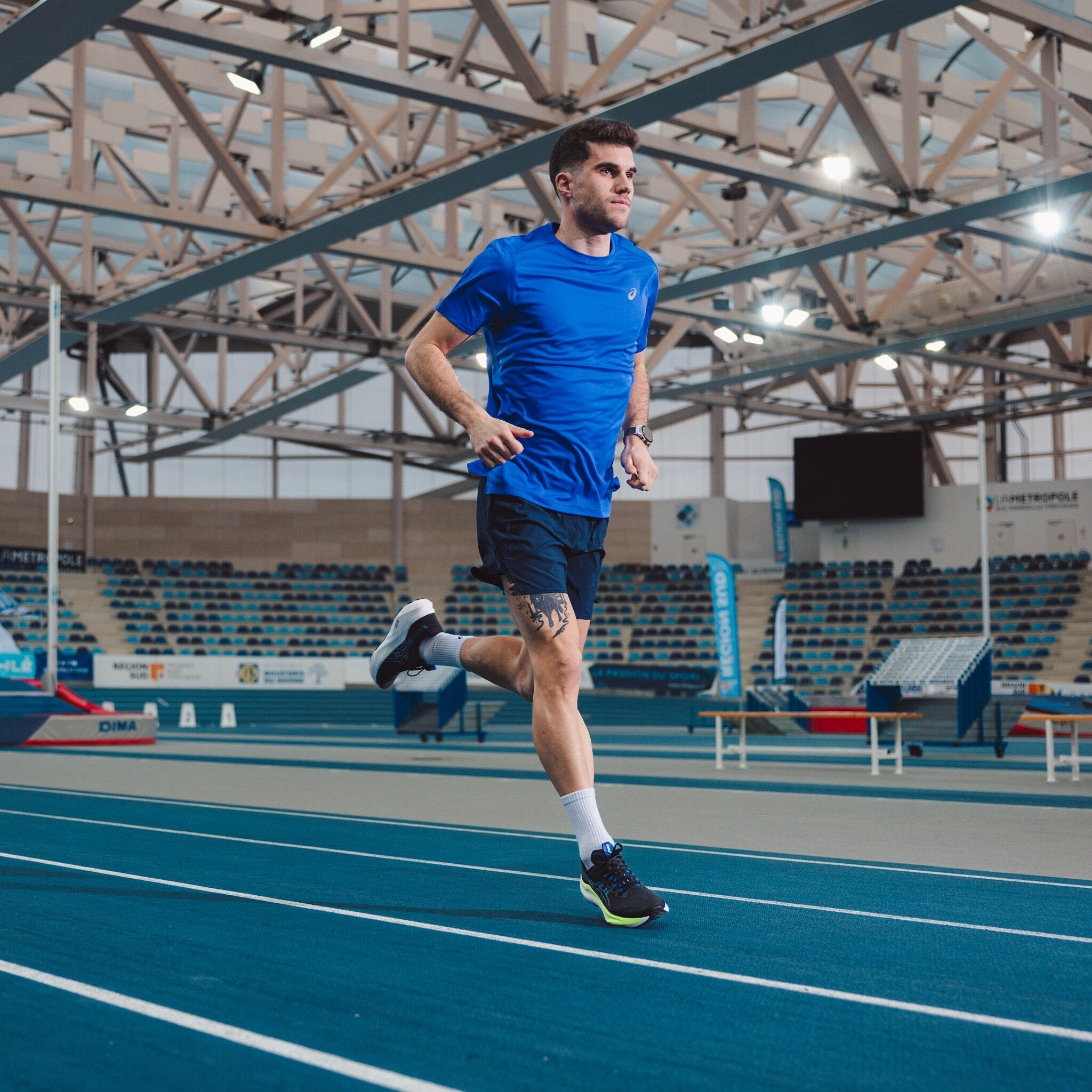 Chaussures de Running Homme, Asics GT-2000 14 noir bleu et vert 4/10