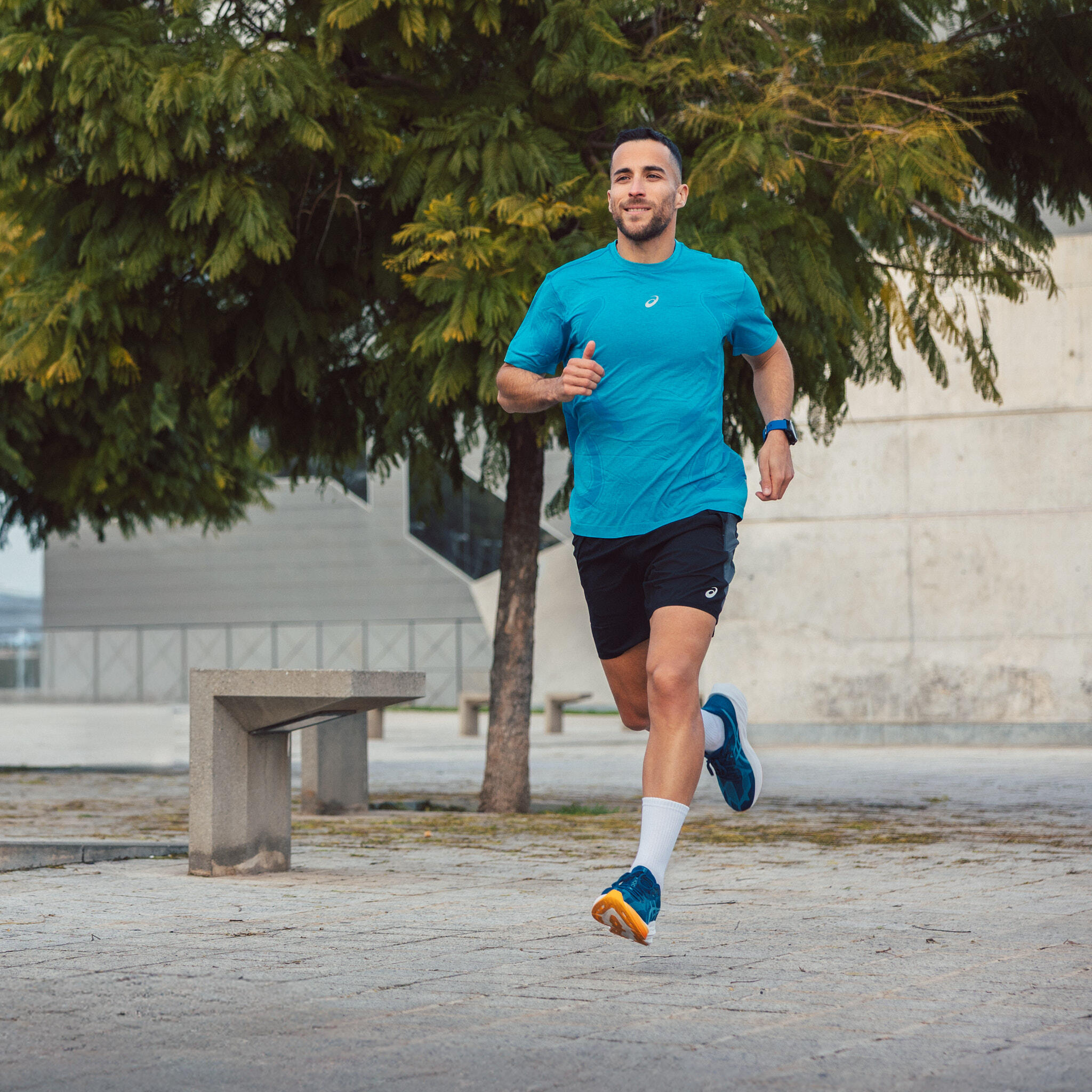 Dynablast 5 Runningschuhe für Männer Asics Blue 8/14