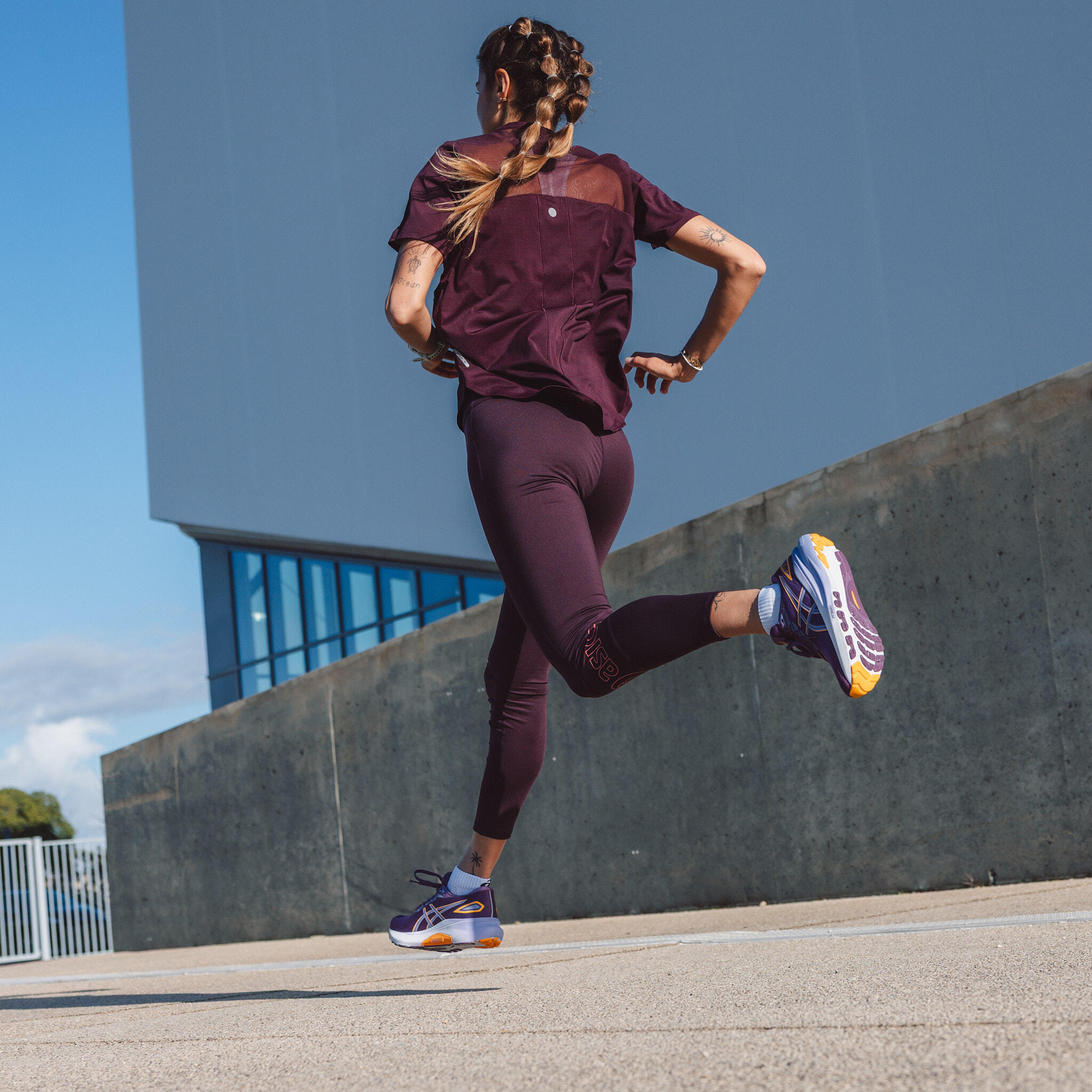Sapatilhas de Corrida Mulher Asics Superion 8 Violeta 8/11