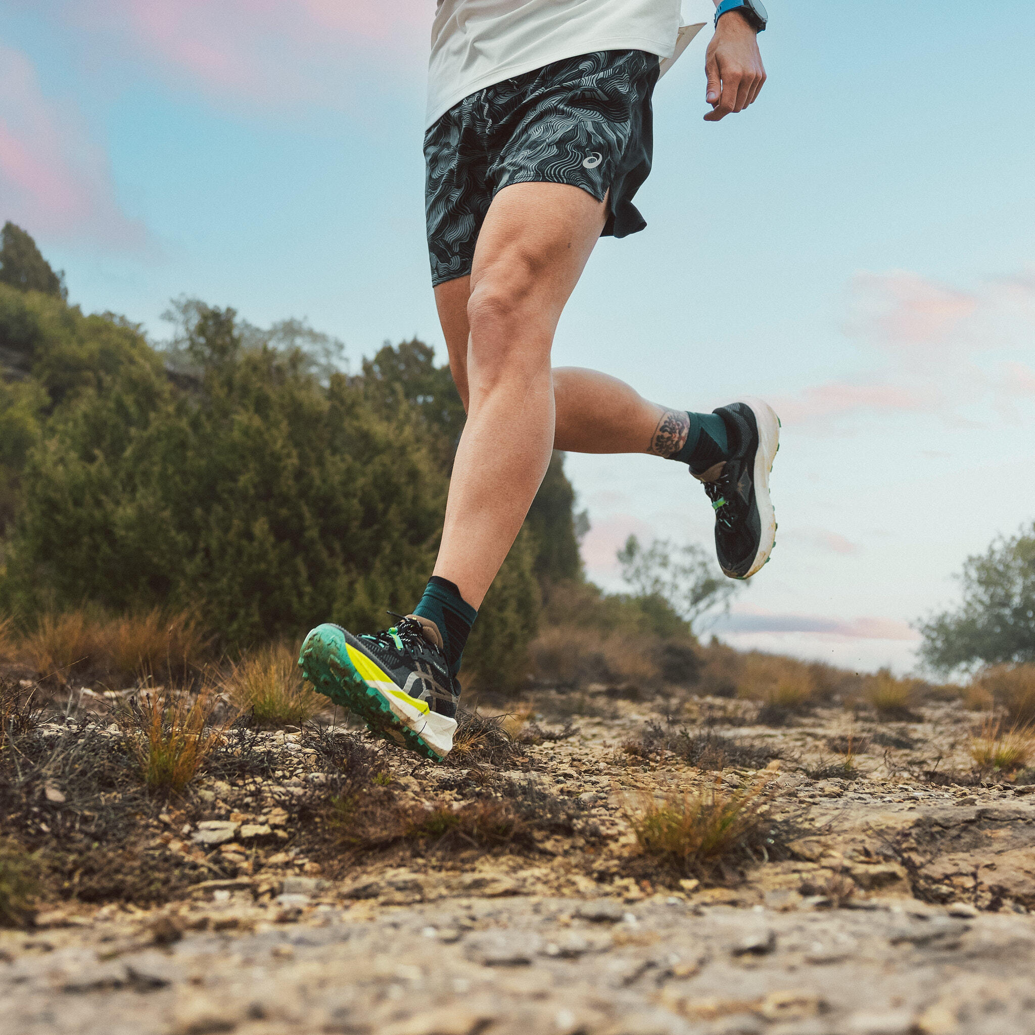Sapatilhas de Trail Running Homem Trabuco 14 Preto/Caqui 6/14