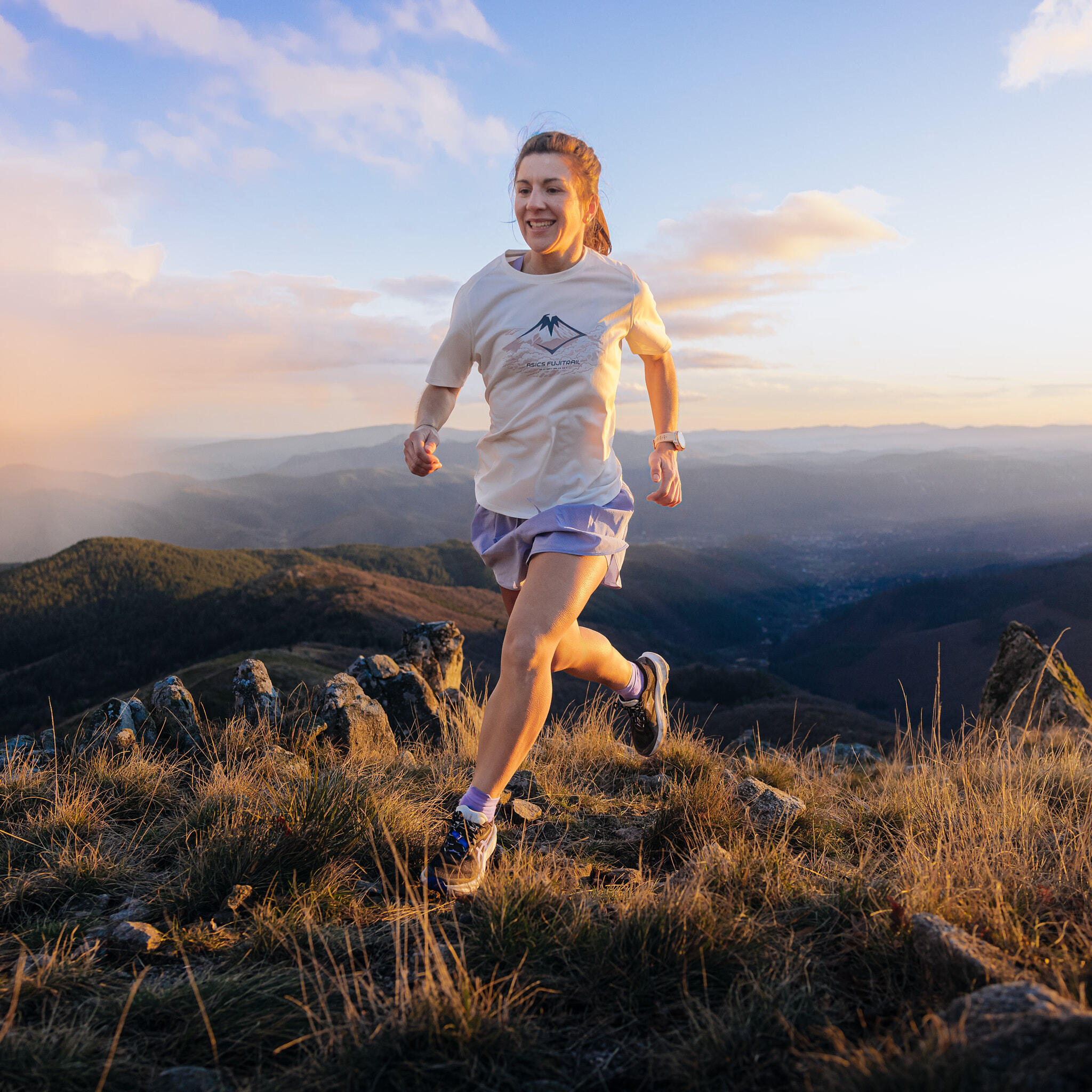 Sapatilhas de Trail Running Mulher Trabuco 14 Violeta/Preto 10/14