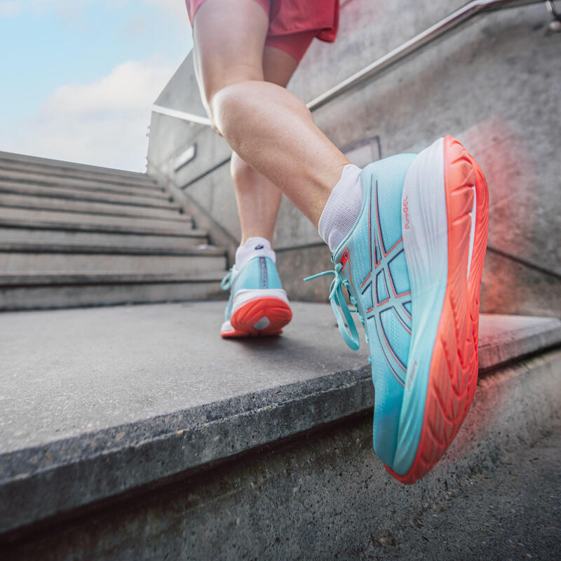 Încălțăminte de alergare Asics Gel Stratus 5 Turcoaz-Portocaliu Damă