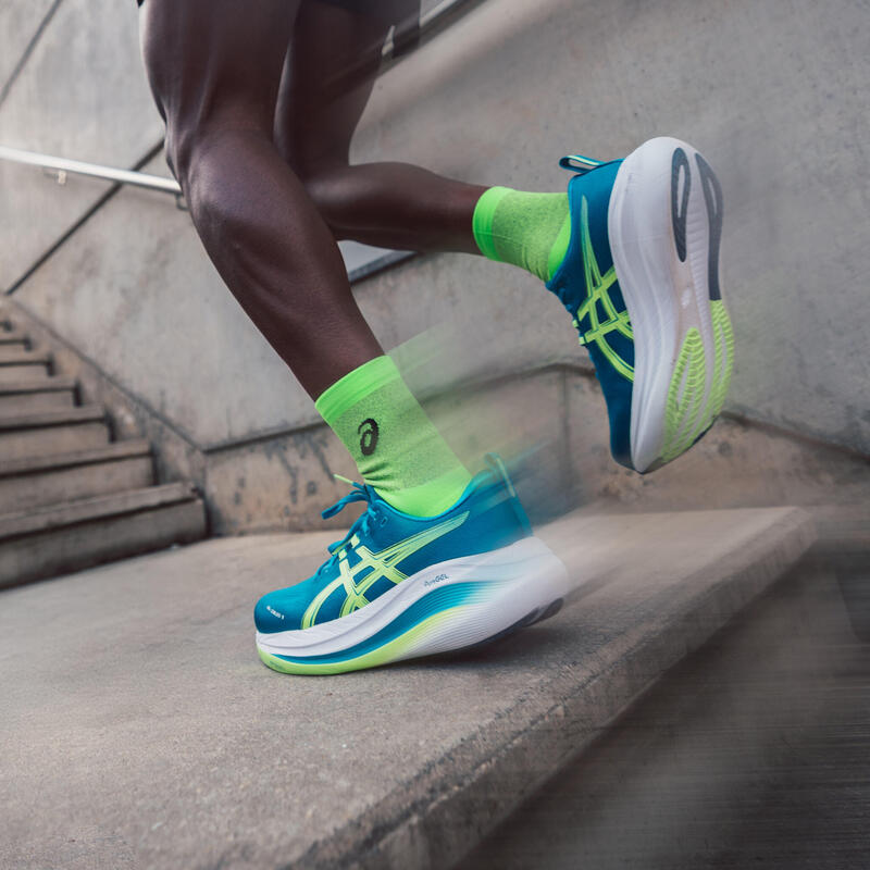 Încălțăminte de alergare Asics Gel Ziruss 9 Albastru-Verde Bărbați