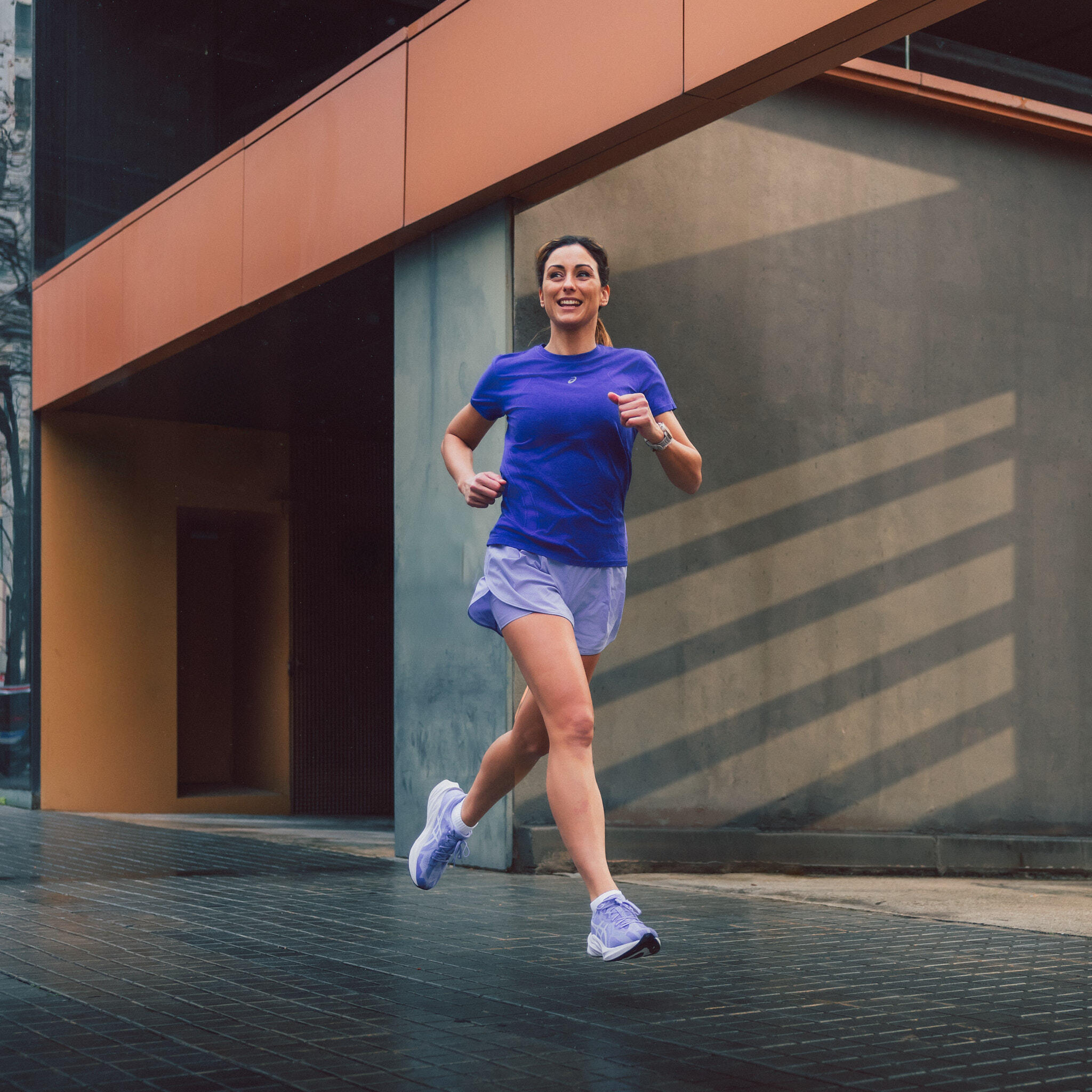 Scarpe running donna Asics DYNABLAST 5 lilla 10/14