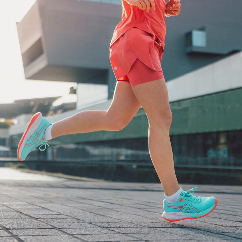 Încălțăminte de alergare Asics Gel Stratus 5 Turcoaz-Portocaliu Damă