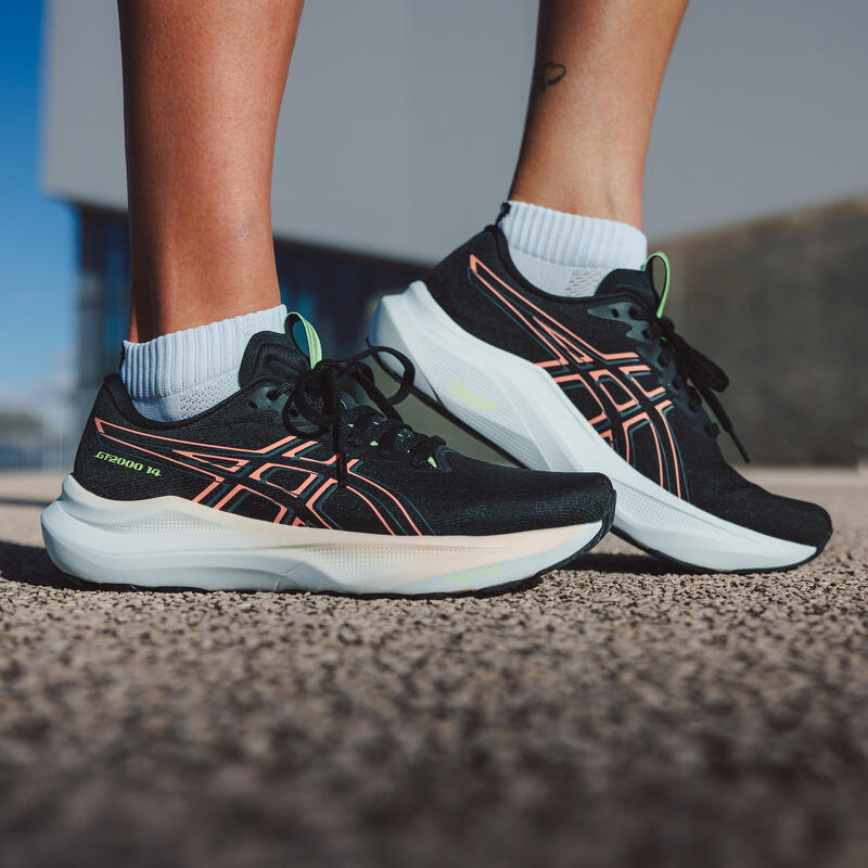Încălțăminte de alergare ASICS GT-2000 14 Negru Roz Damă