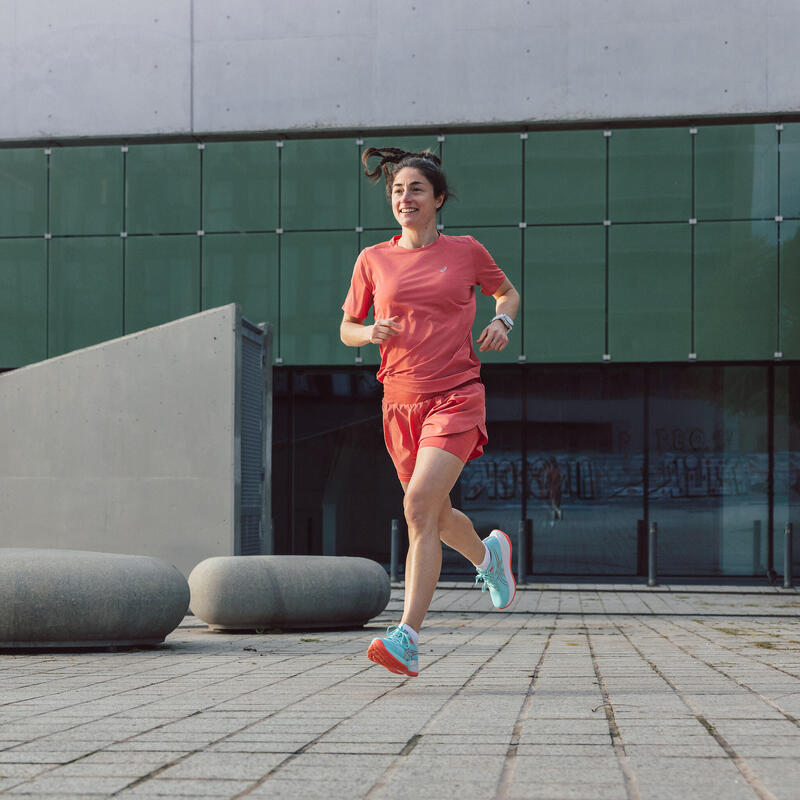 Încălțăminte de alergare Asics Gel Stratus 5 Turcoaz-Portocaliu Damă