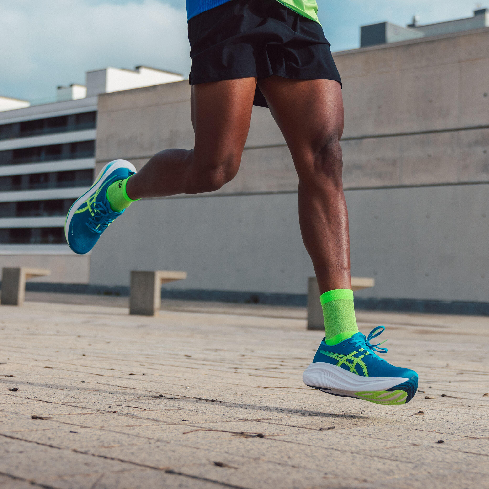 ASICS - Încălțăminte de alergare Asics Gel Ziruss 9 Albastru-Verde