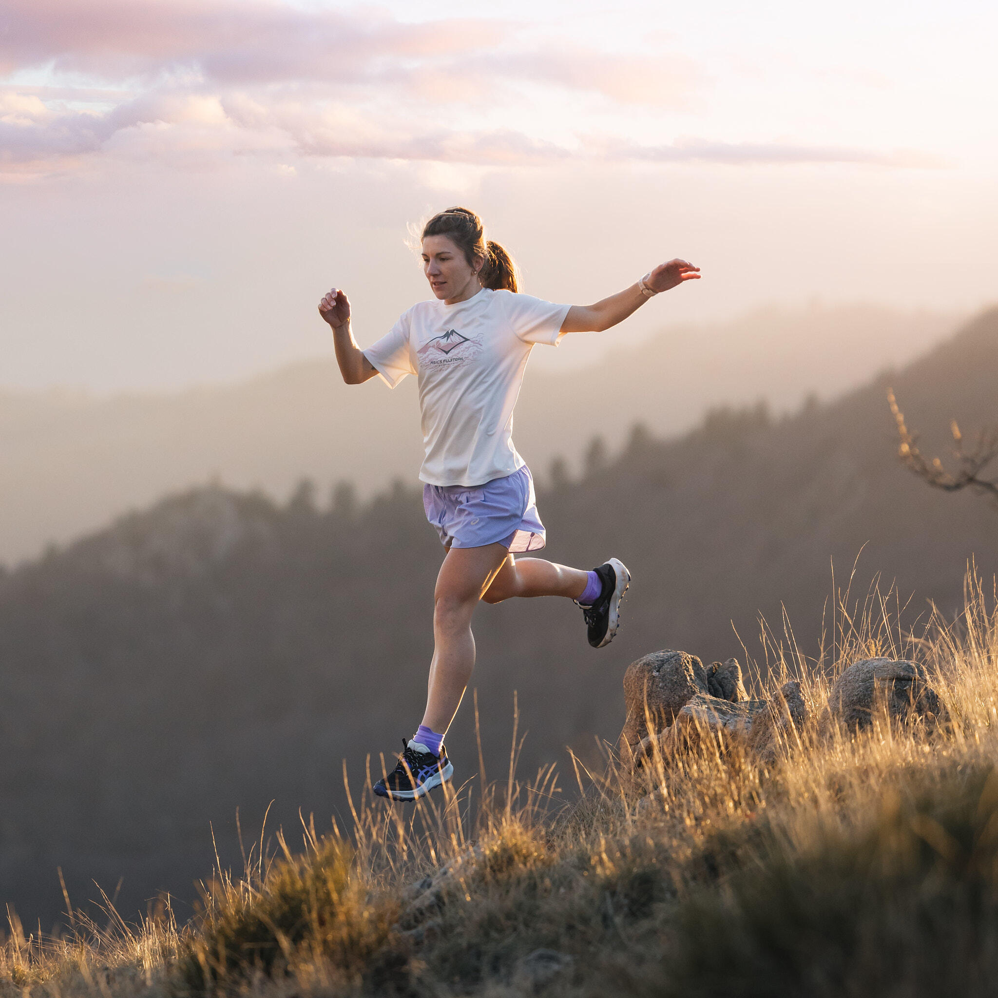 Sapatilhas de Trail Running Mulher Trabuco 14 Violeta/Preto 2/14