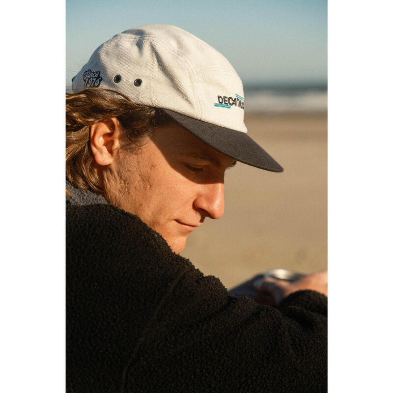 ȘAPCĂ SKATEBOARD, CAP900 5 SEGMENTE COLECȚIE "SINCE 1976" BEJ