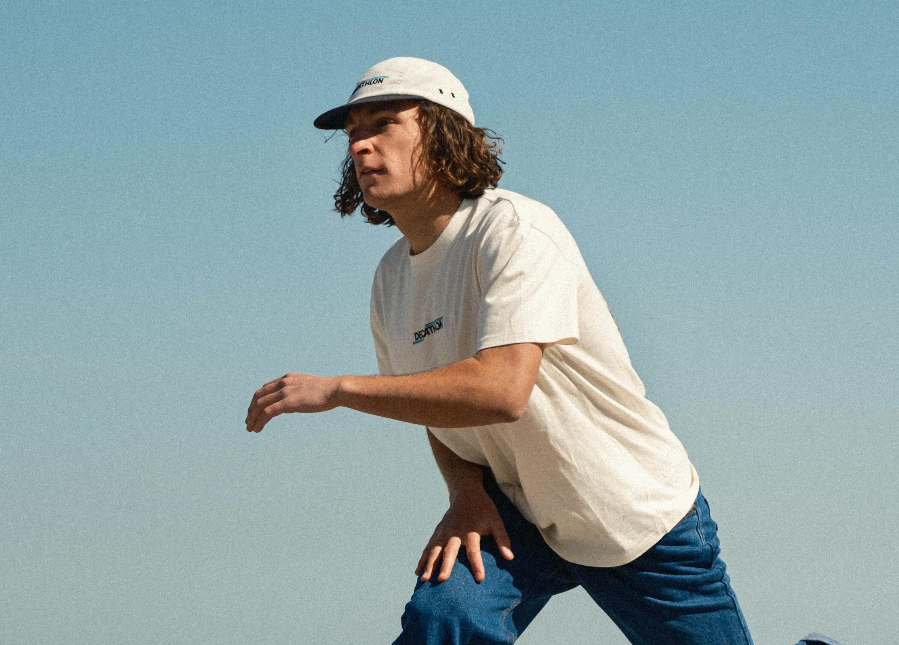 Camiseta de skate de Decathlon